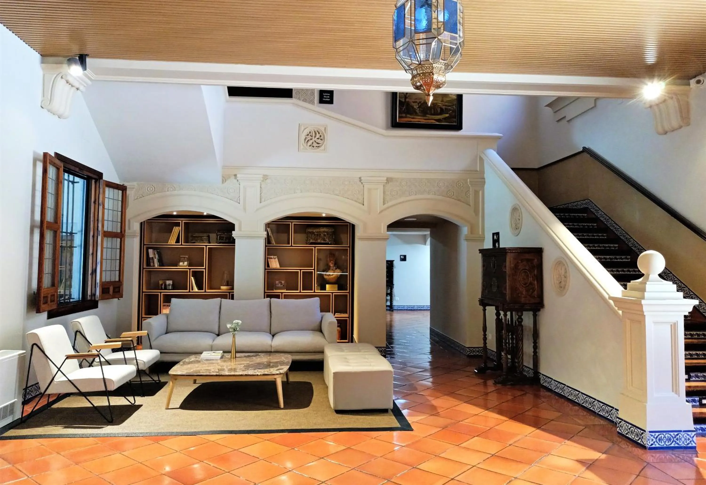 Property building in Hotel Maria Cristina