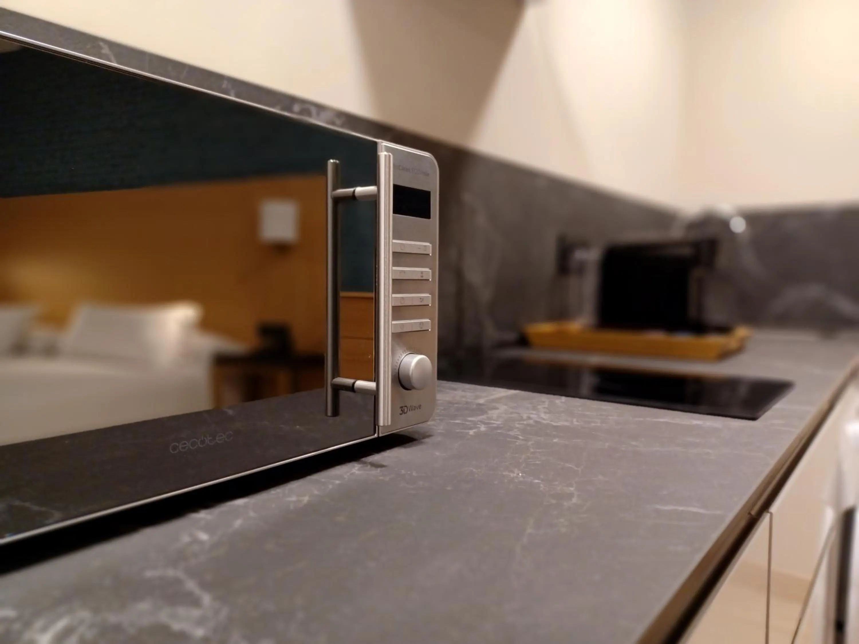 microwave in Hotel Zentral Mayoral