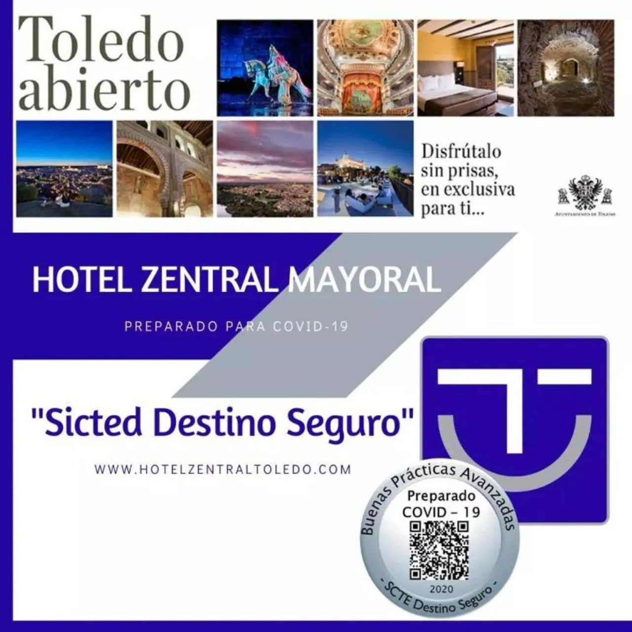 Logo/Certificate/Sign in Hotel Zentral Mayoral