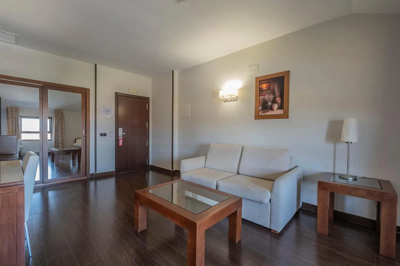 Seating area in Hotel Hidalgo