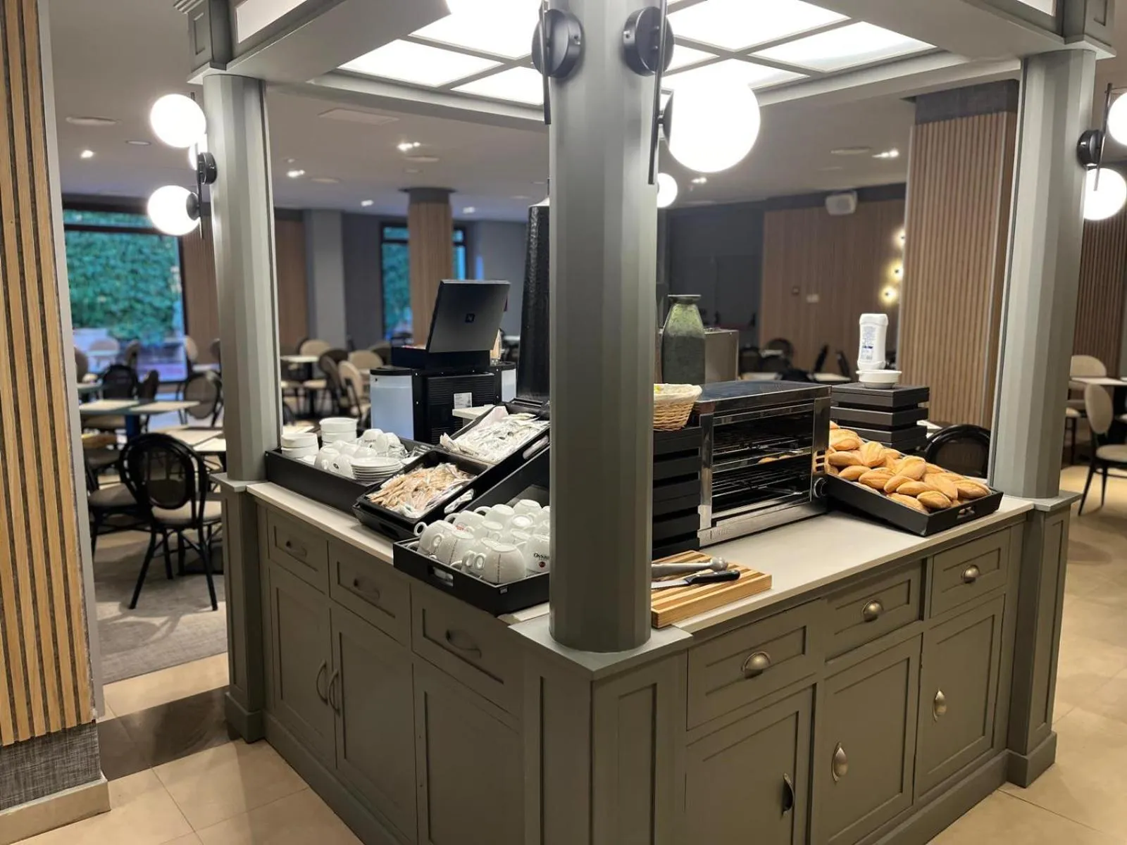 Breakfast in Hotel Hidalgo