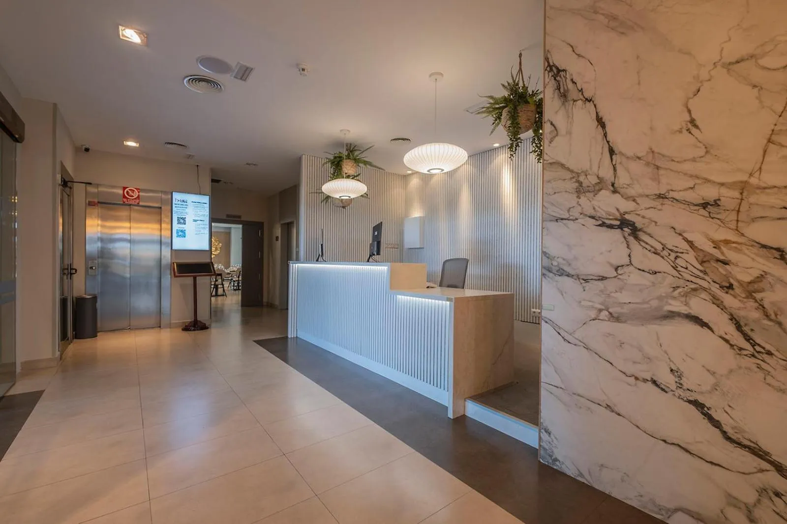 Lobby or reception in Hotel Hidalgo