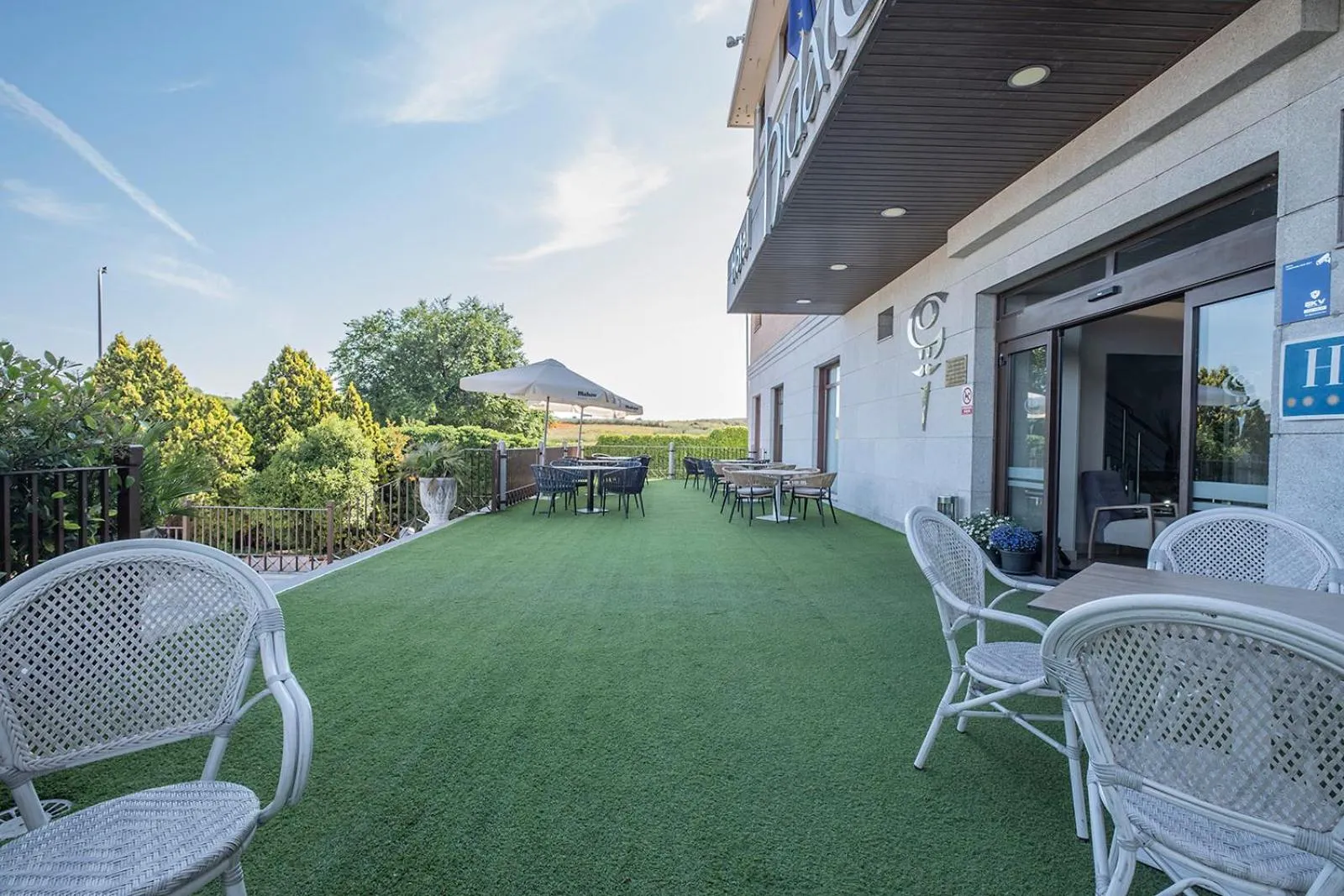 Facade/entrance in Hotel Hidalgo