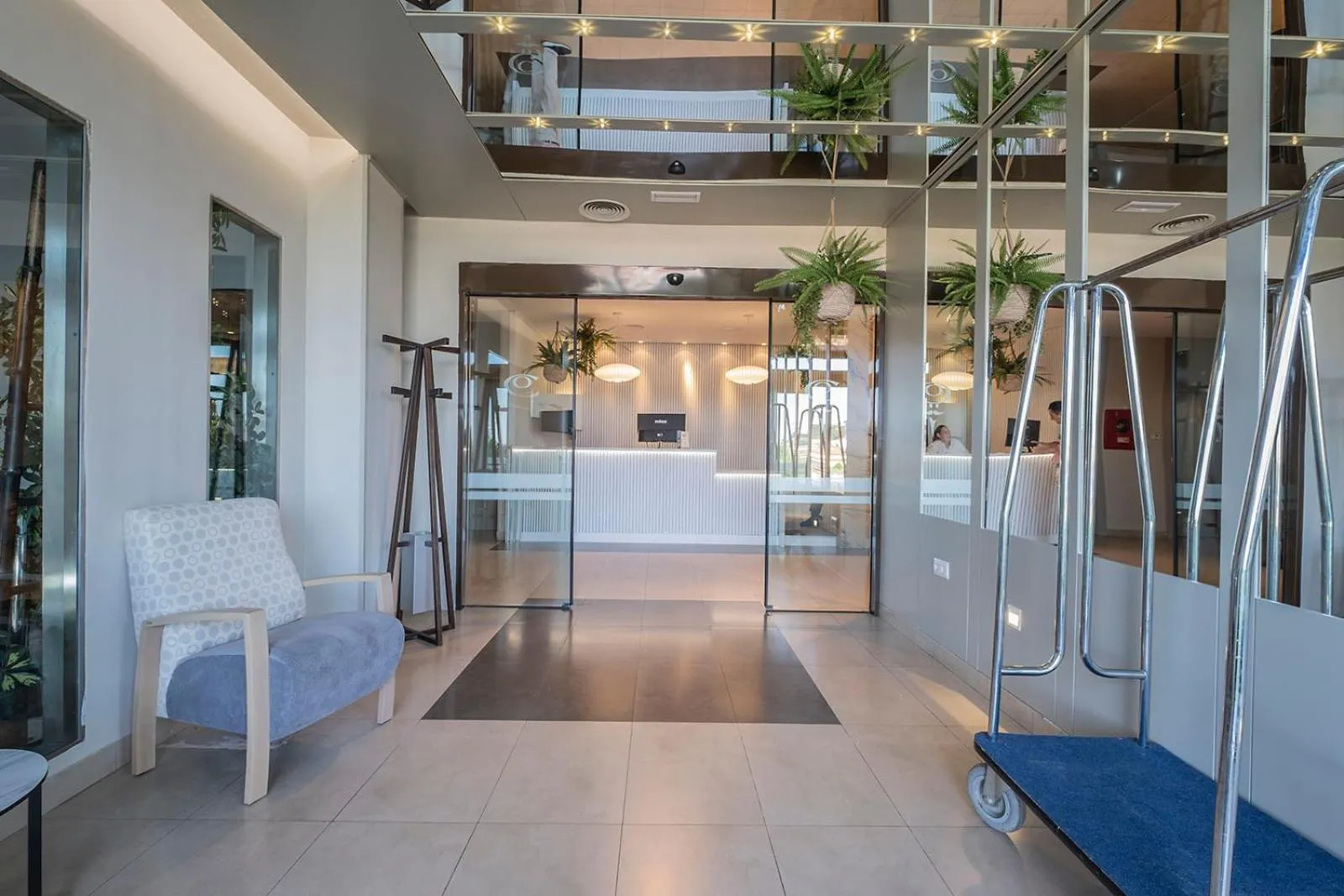 Lobby or reception in Hotel Hidalgo