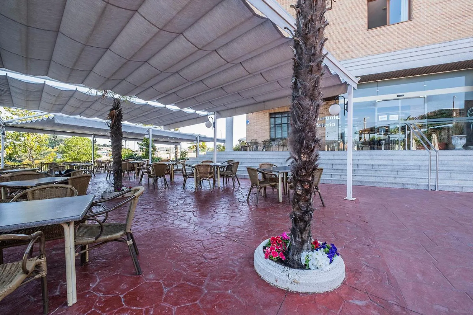 Balcony/Terrace in Hotel Hidalgo