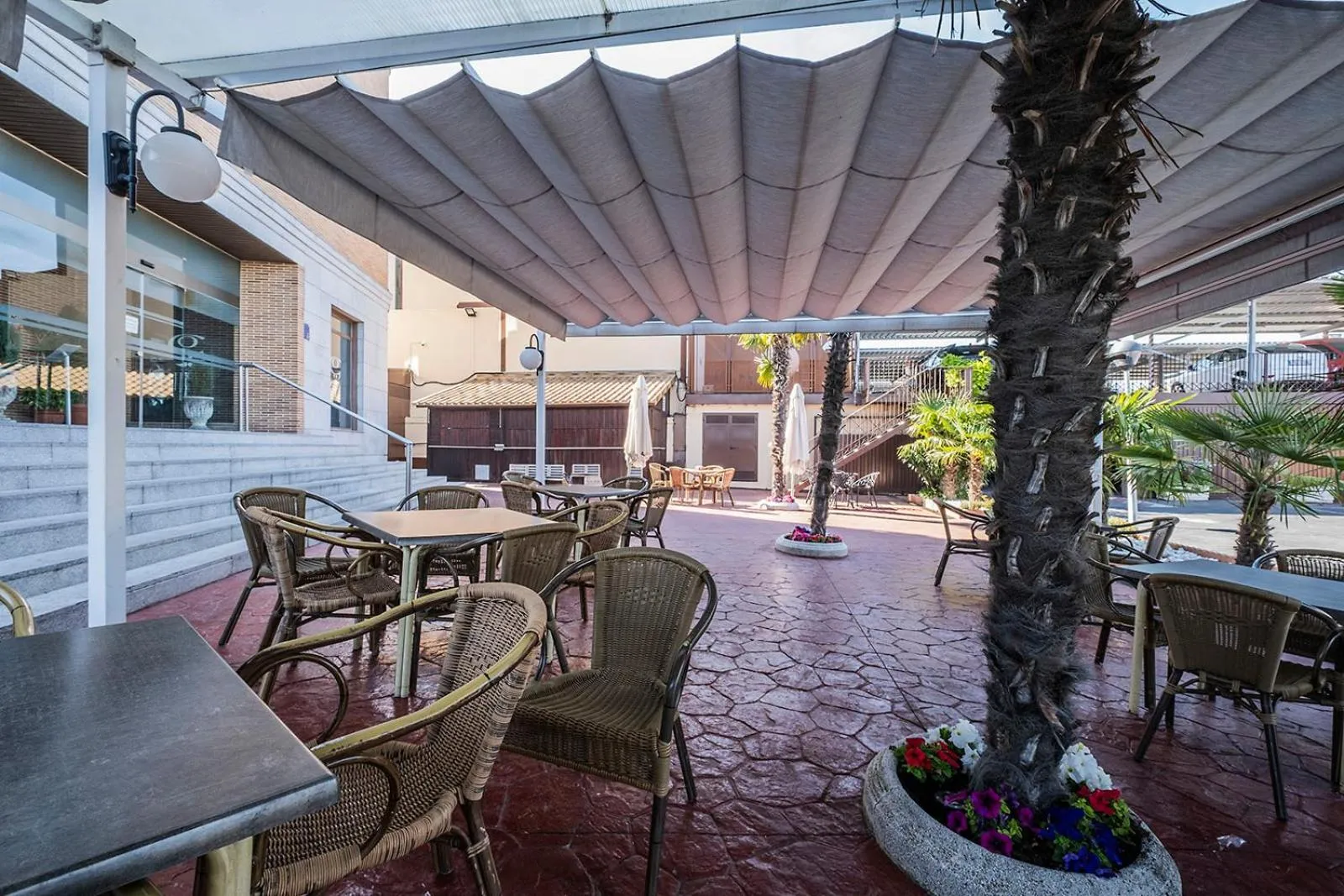 Balcony/Terrace in Hotel Hidalgo