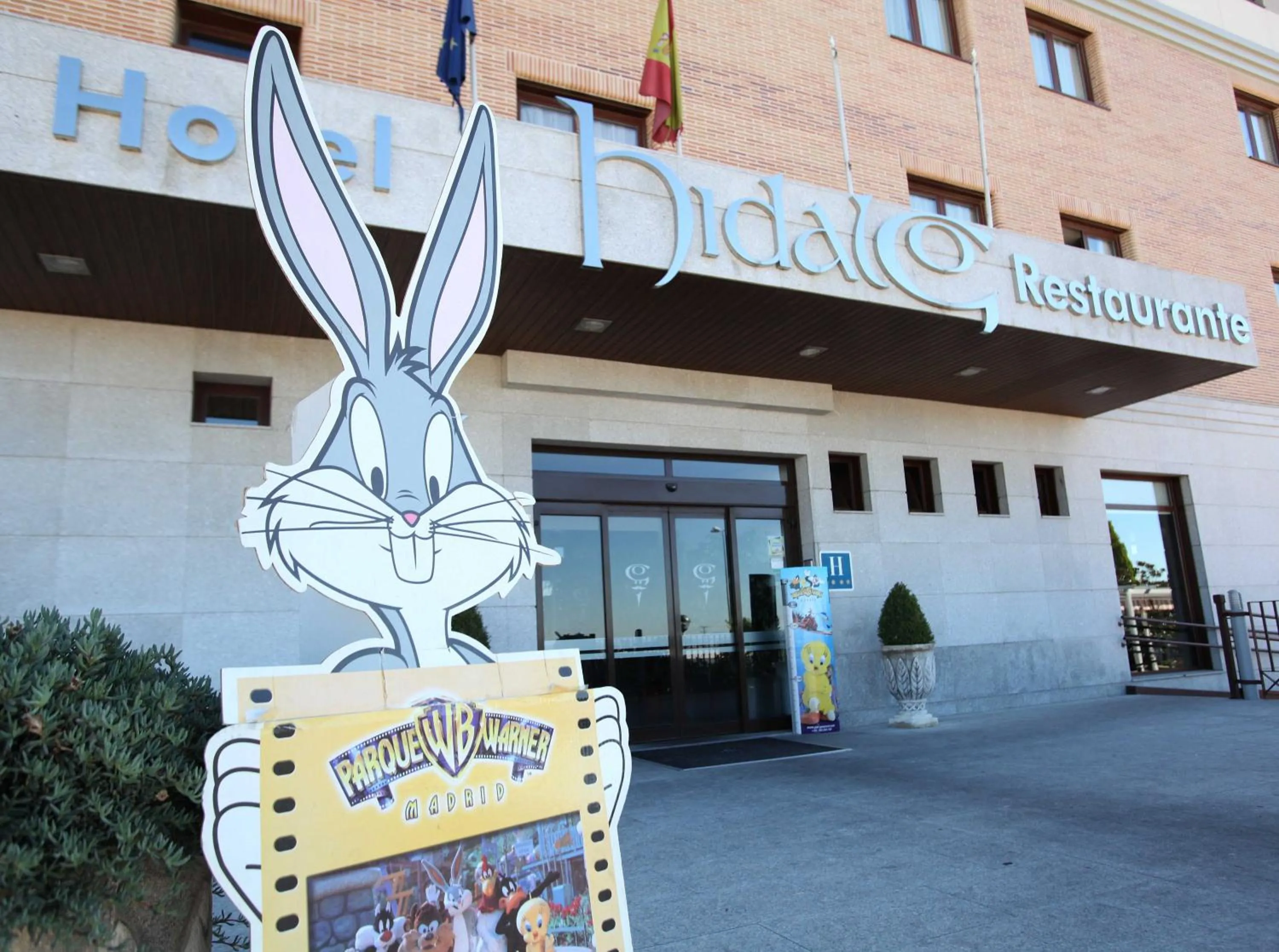 Facade/entrance in Hotel Hidalgo