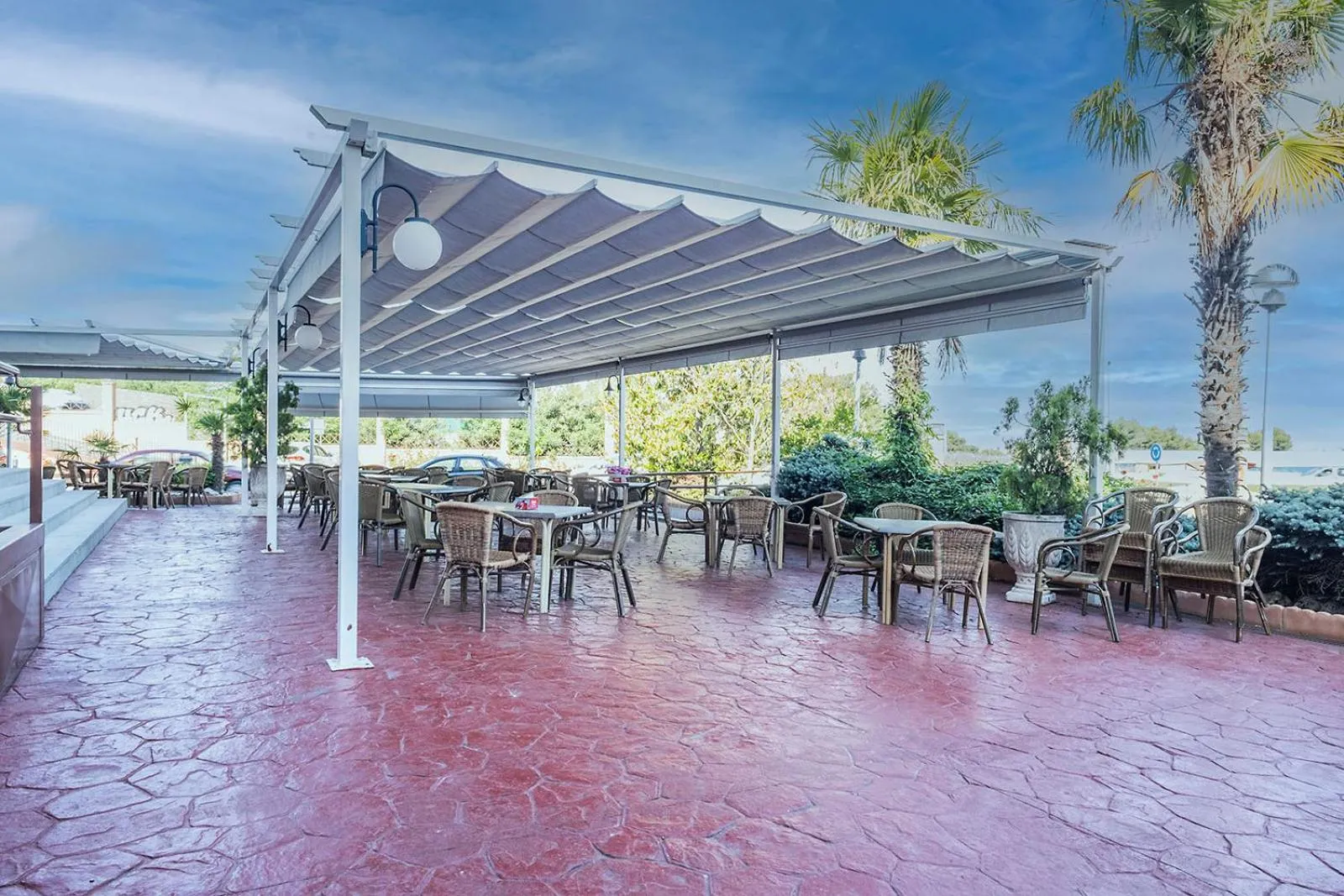 Balcony/Terrace in Hotel Hidalgo
