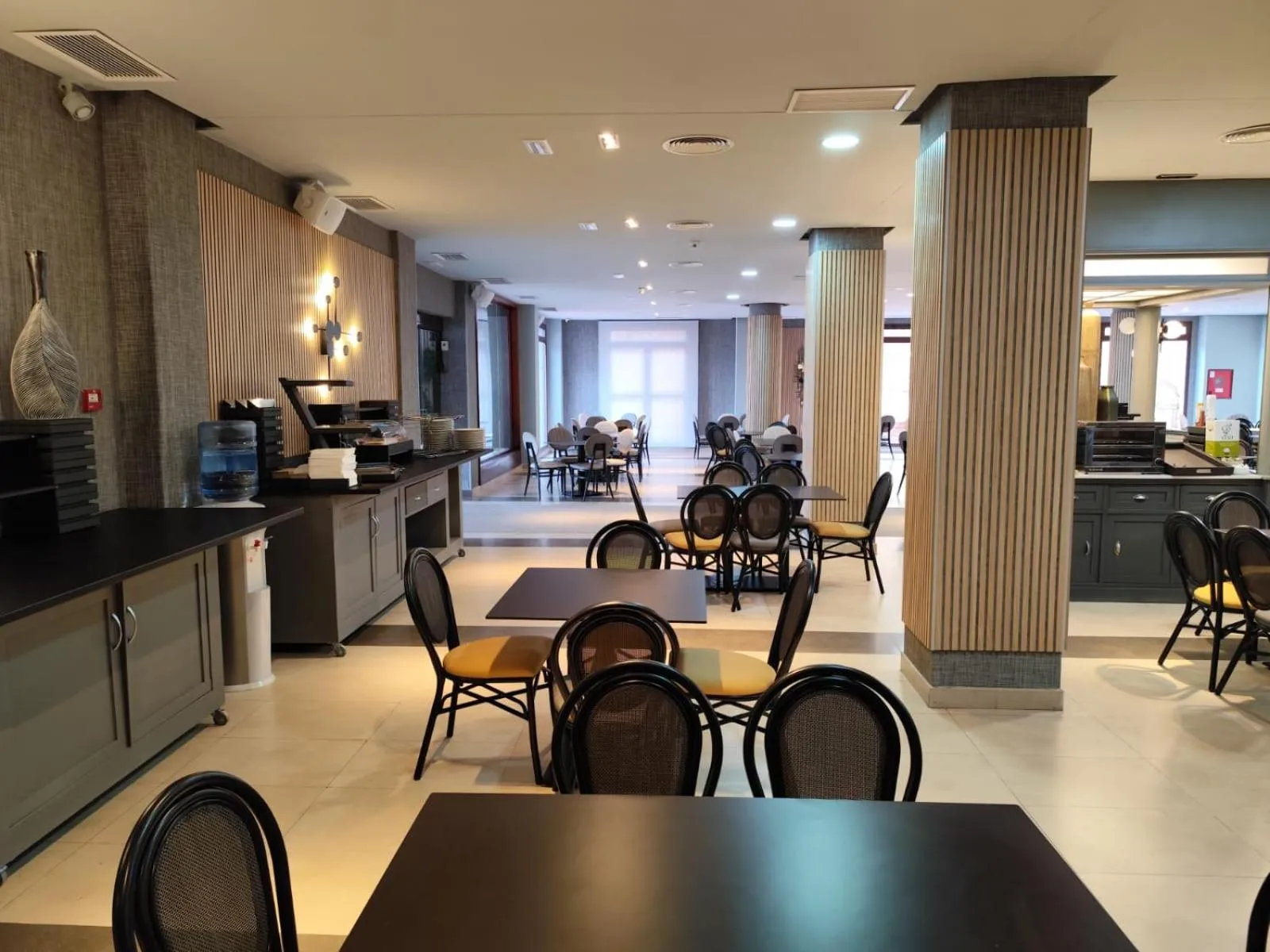 Buffet breakfast in Hotel Hidalgo