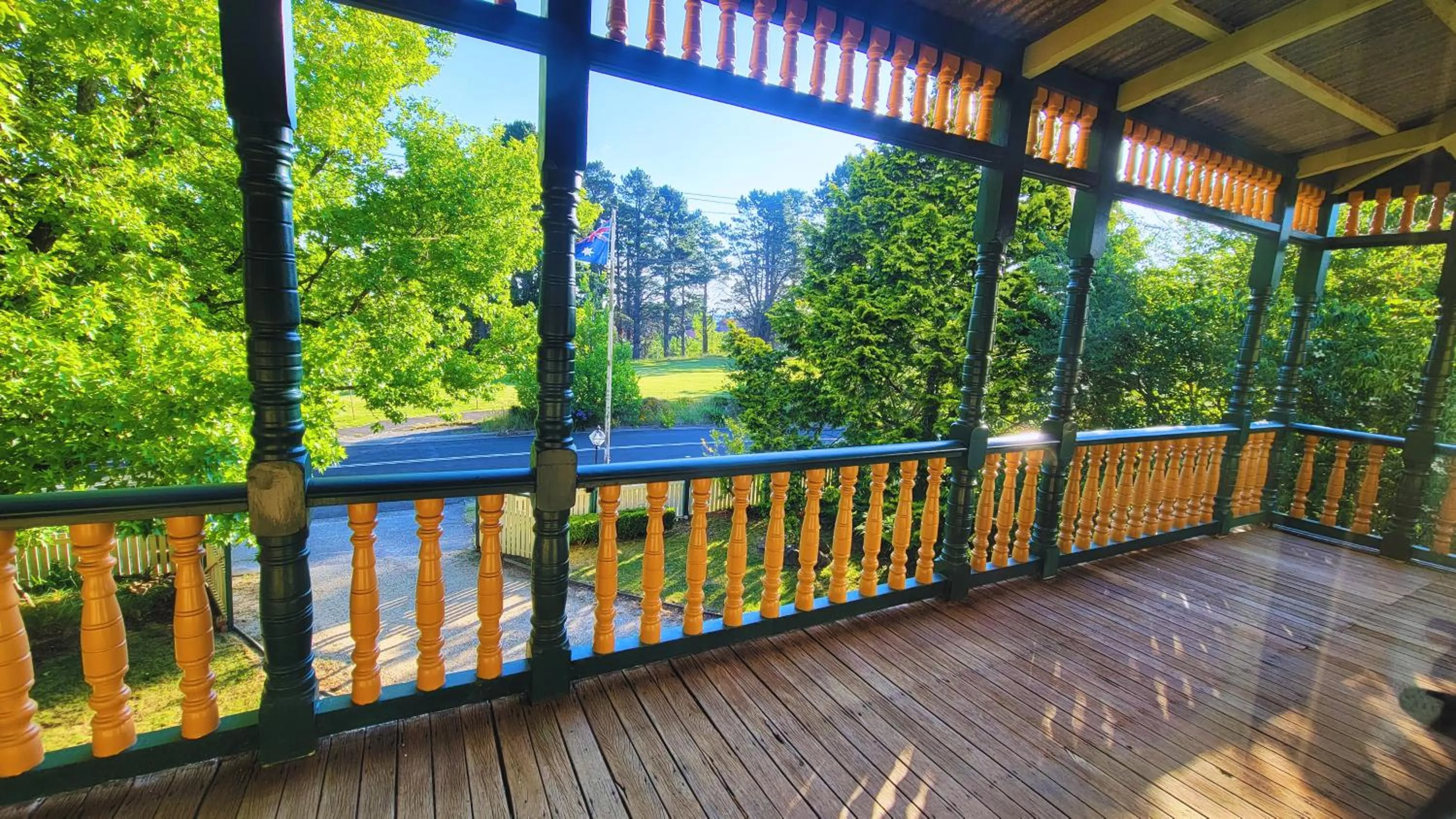 Balcony/Terrace in Leura House