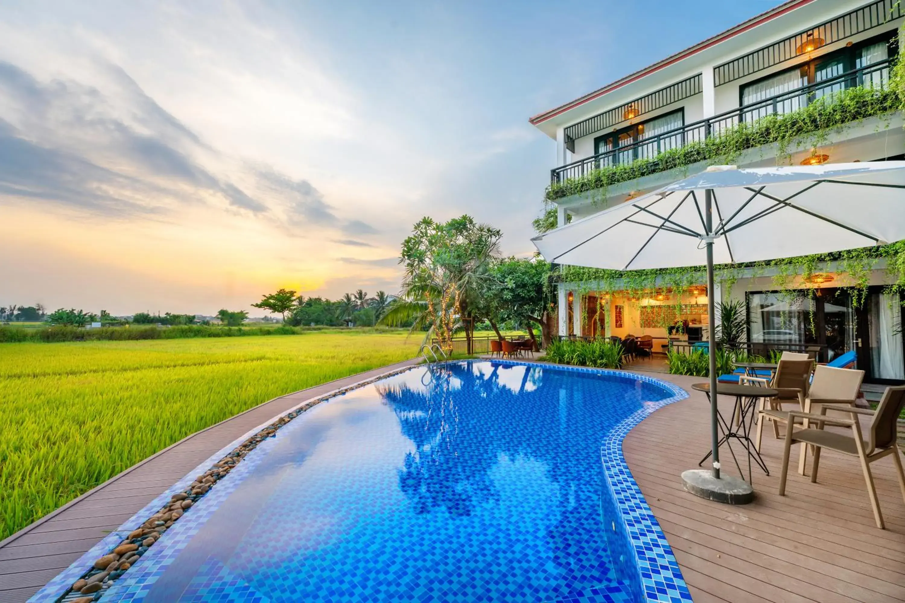 Property building in Sunkised Paddy Hoi An Villa Property building in Sunkised Paddy Hoi An Villa