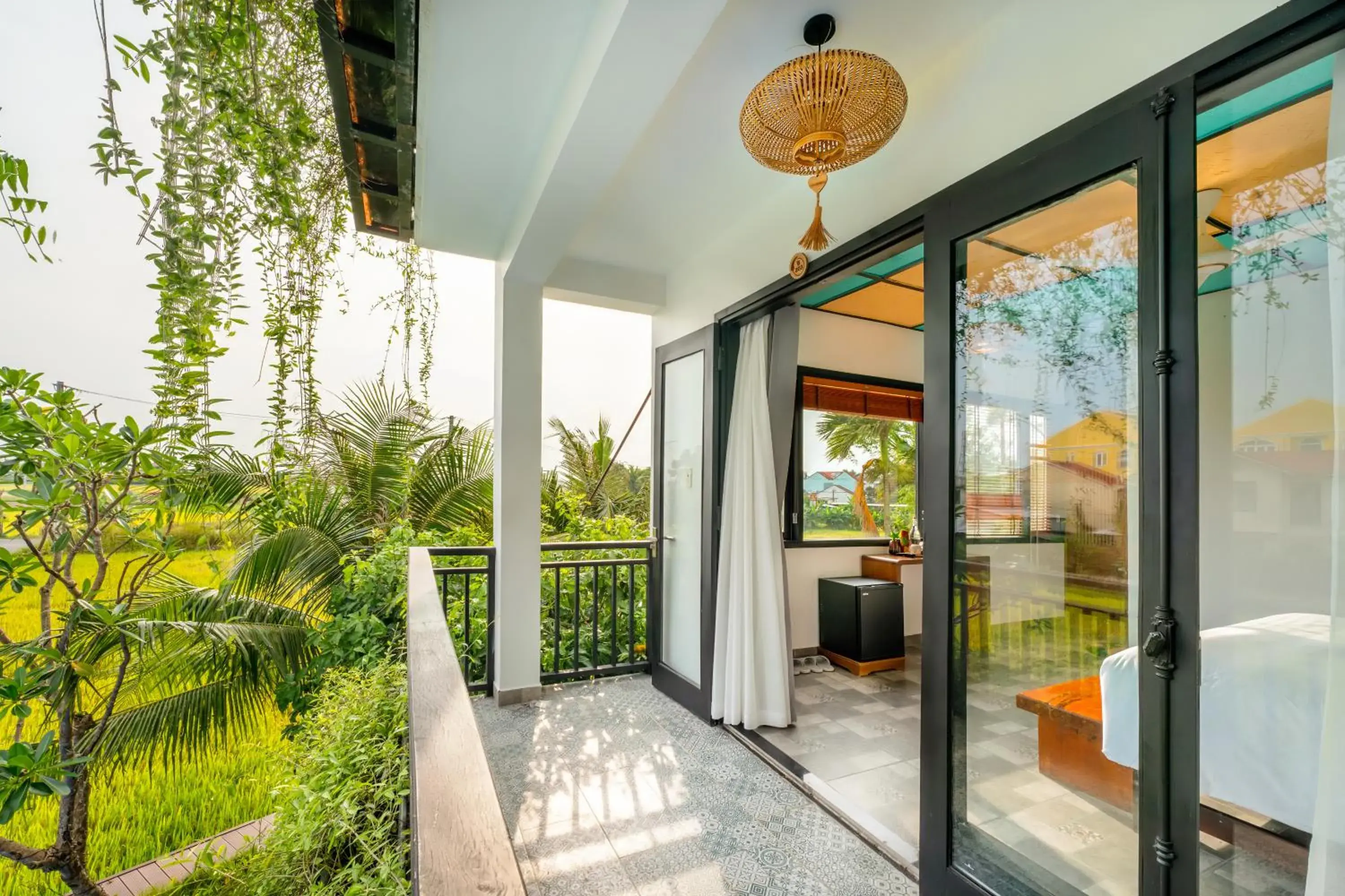 Queen Room with Pool View in Sunkised Paddy Hoi An Villa Queen Room with Pool View in Sunkised Paddy Hoi An Villa