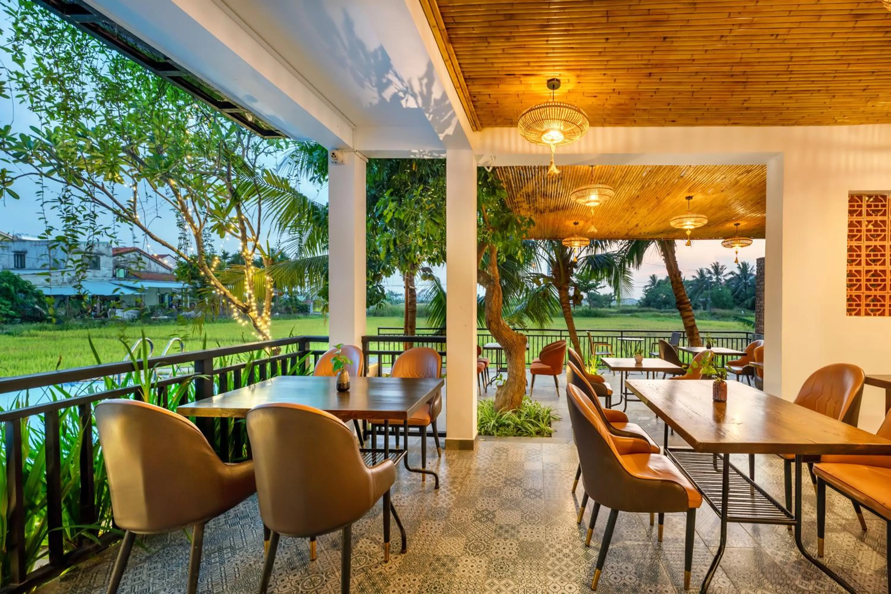 Restaurant/places to eat in Sunkised Paddy Hoi An Villa