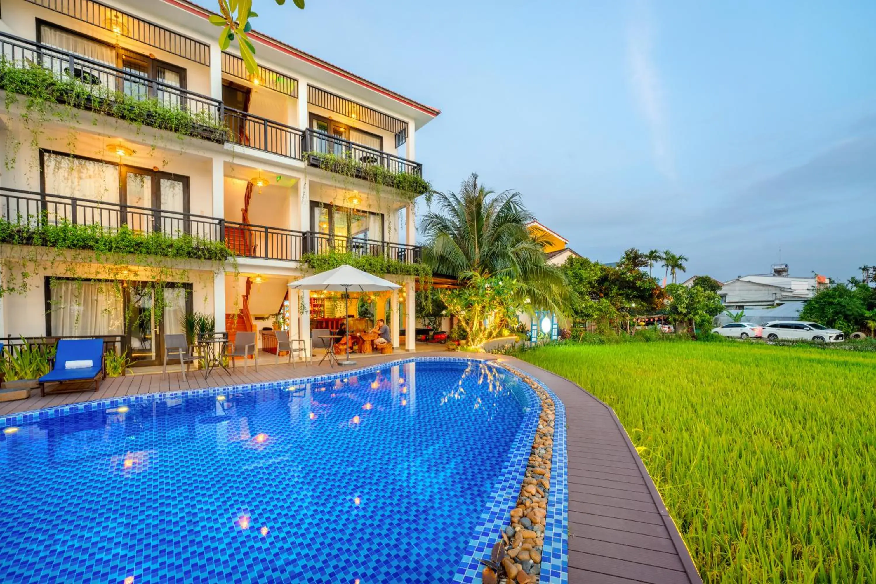 Property building in Sunkised Paddy Hoi An Villa Property building in Sunkised Paddy Hoi An Villa