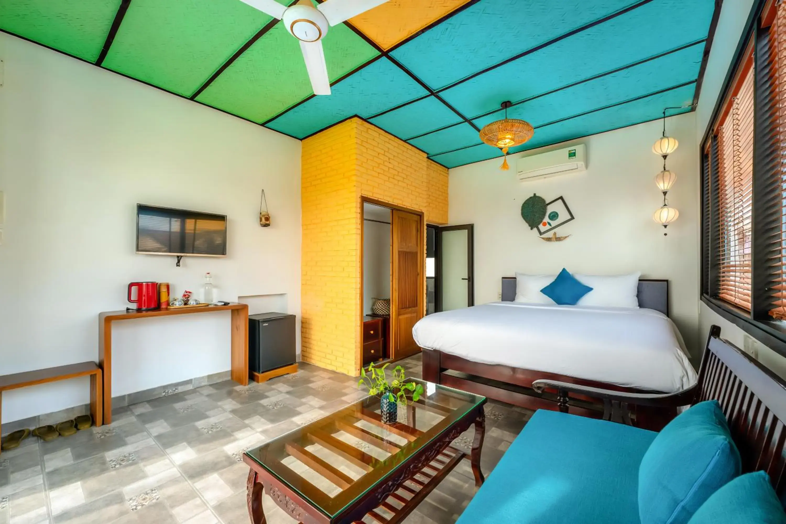 Bed in Sunkised Paddy Hoi An Villa Bed in Sunkised Paddy Hoi An Villa