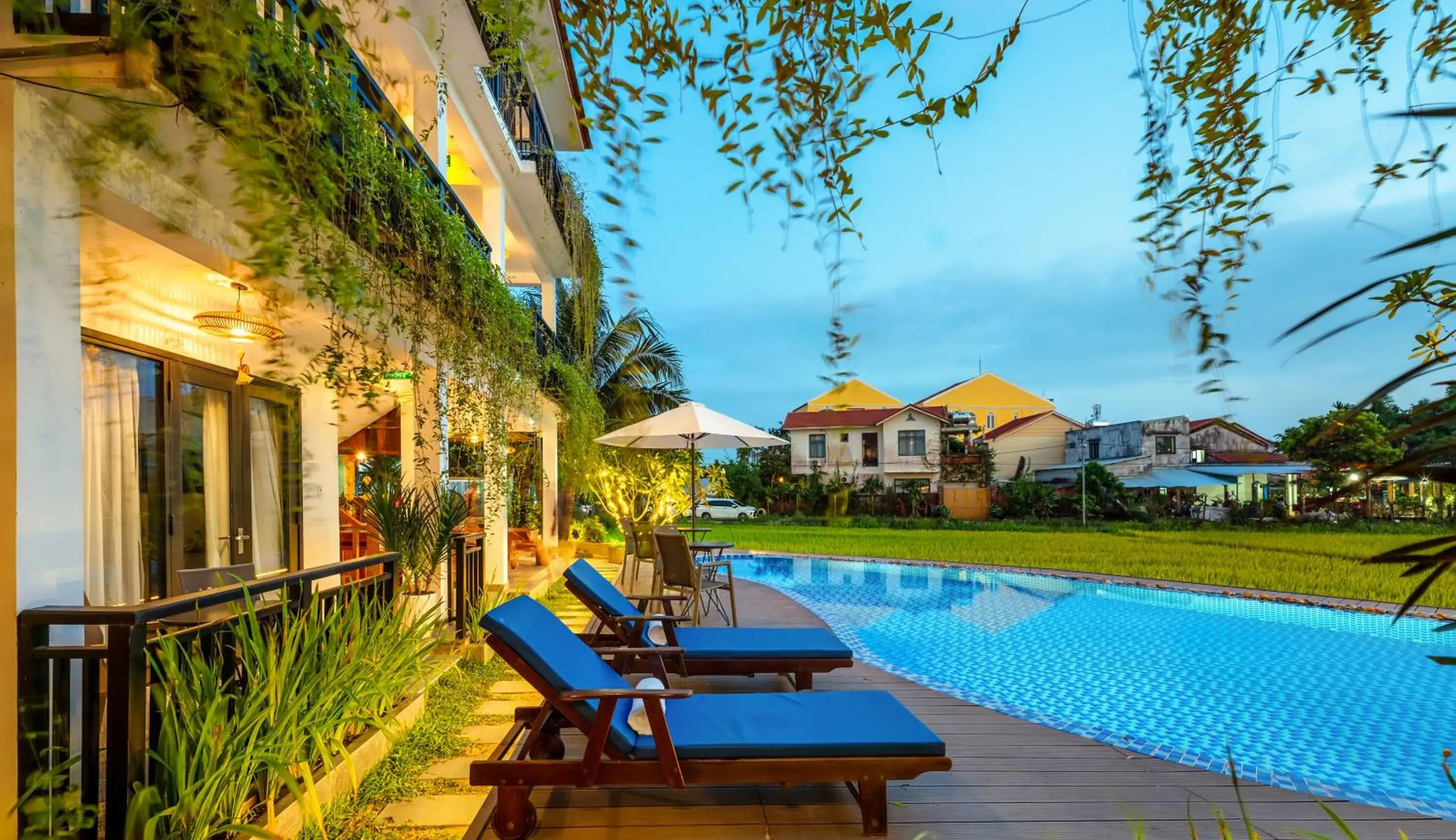 Property building in Sunkised Paddy Hoi An Villa Property building in Sunkised Paddy Hoi An Villa