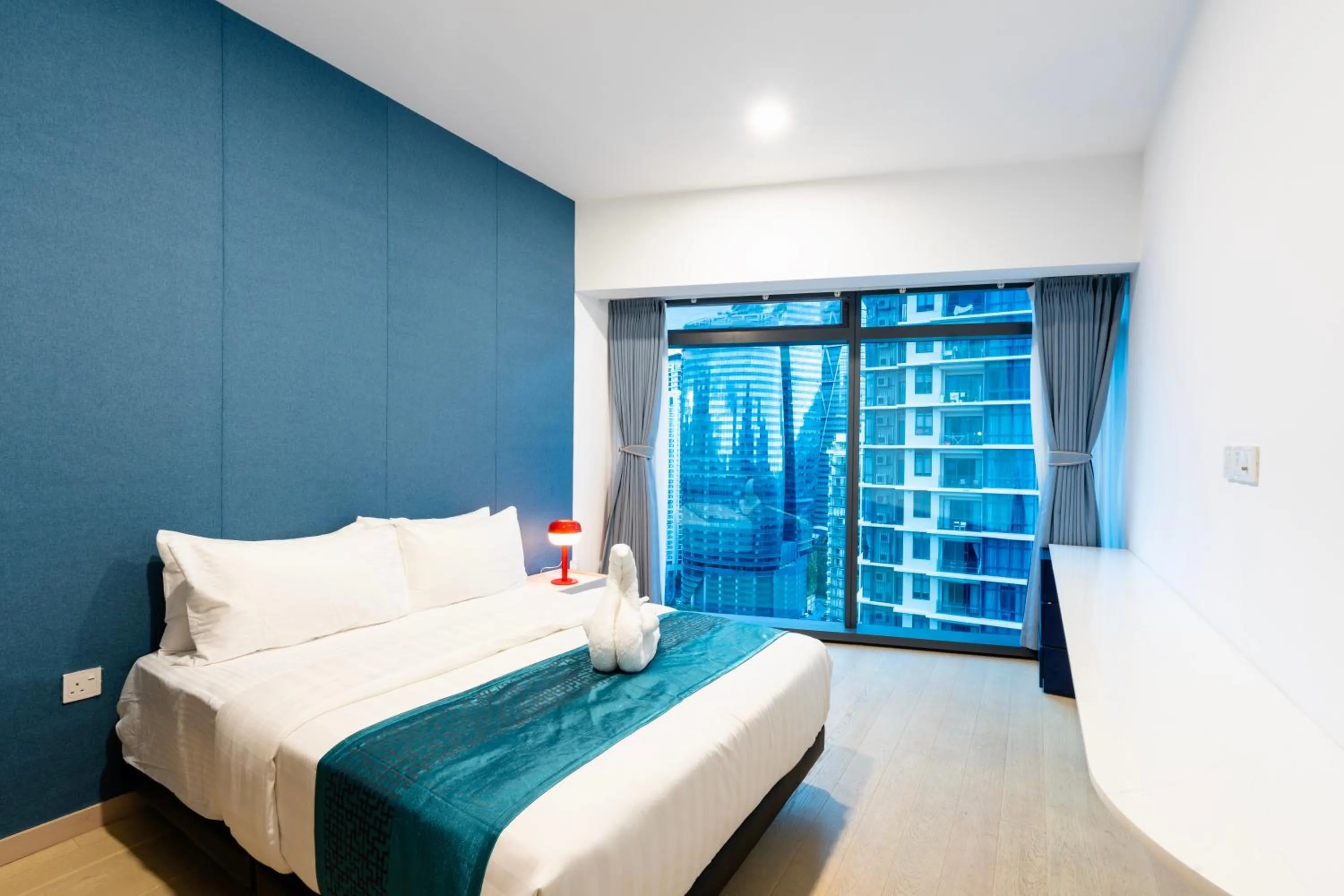 Bedroom, Bed in MOONWAY SUITES At EATON KLCC