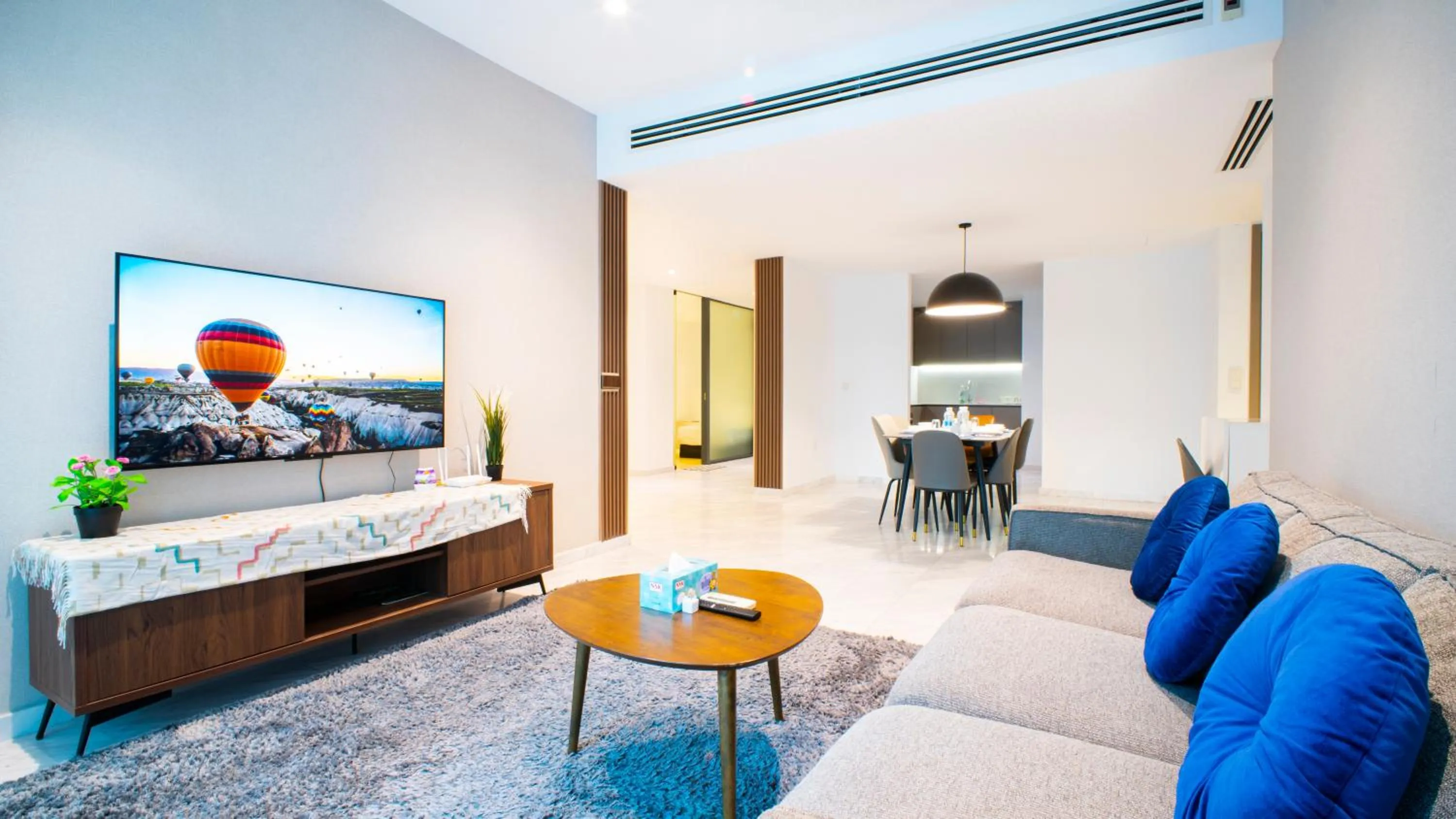 Living room in MOONWAY SUITES At EATON KLCC