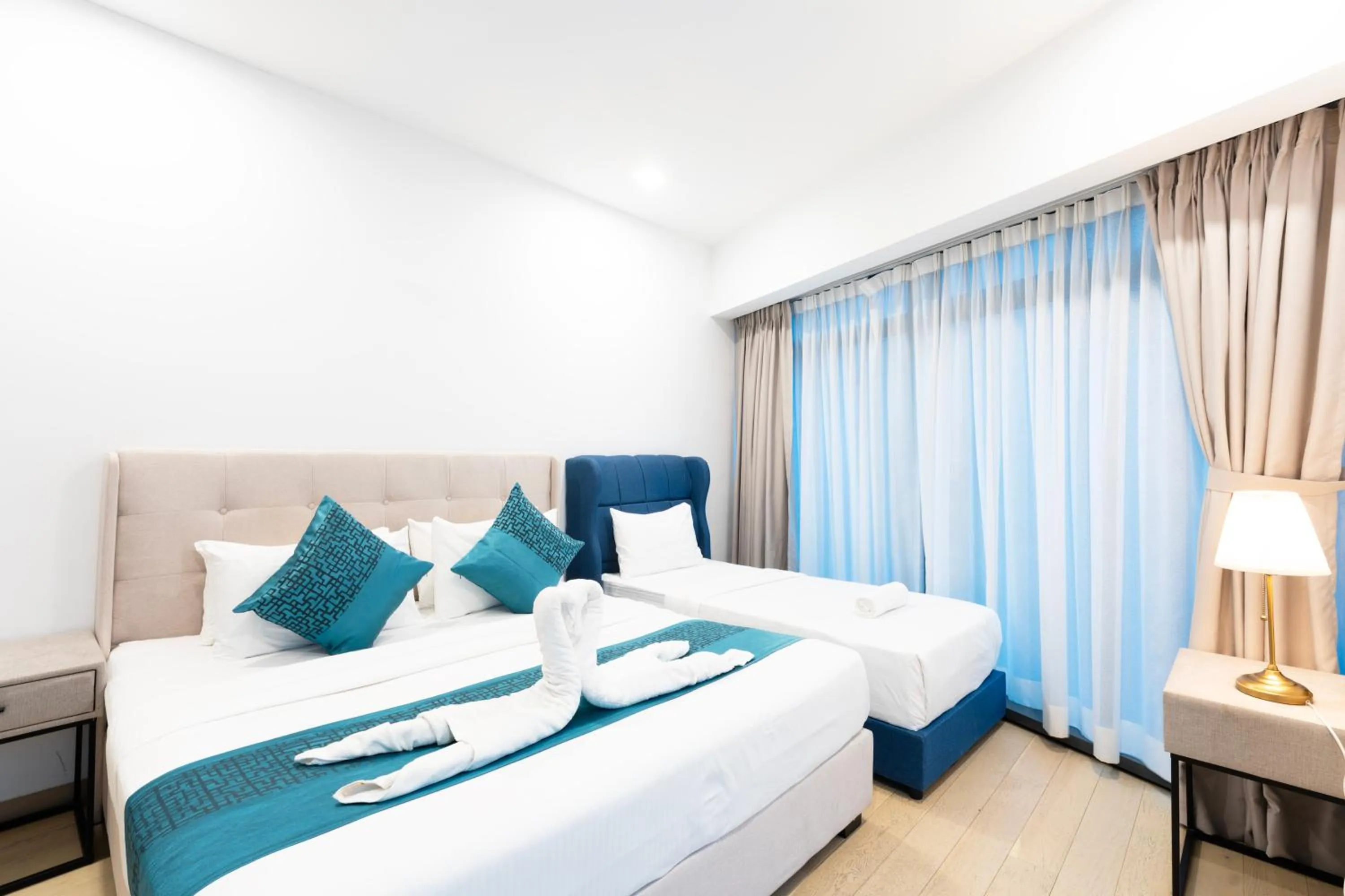 Bedroom, Bed in MOONWAY SUITES At EATON KLCC