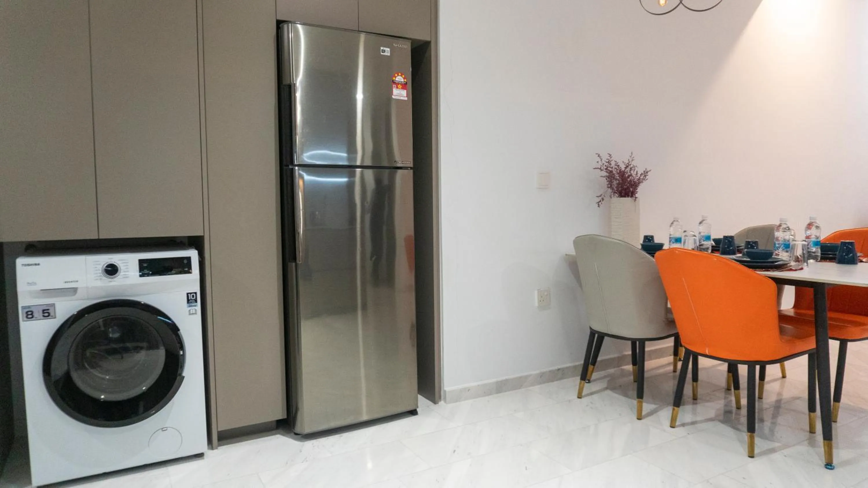 Kitchen or kitchenette in MOONWAY SUITES At EATON KLCC