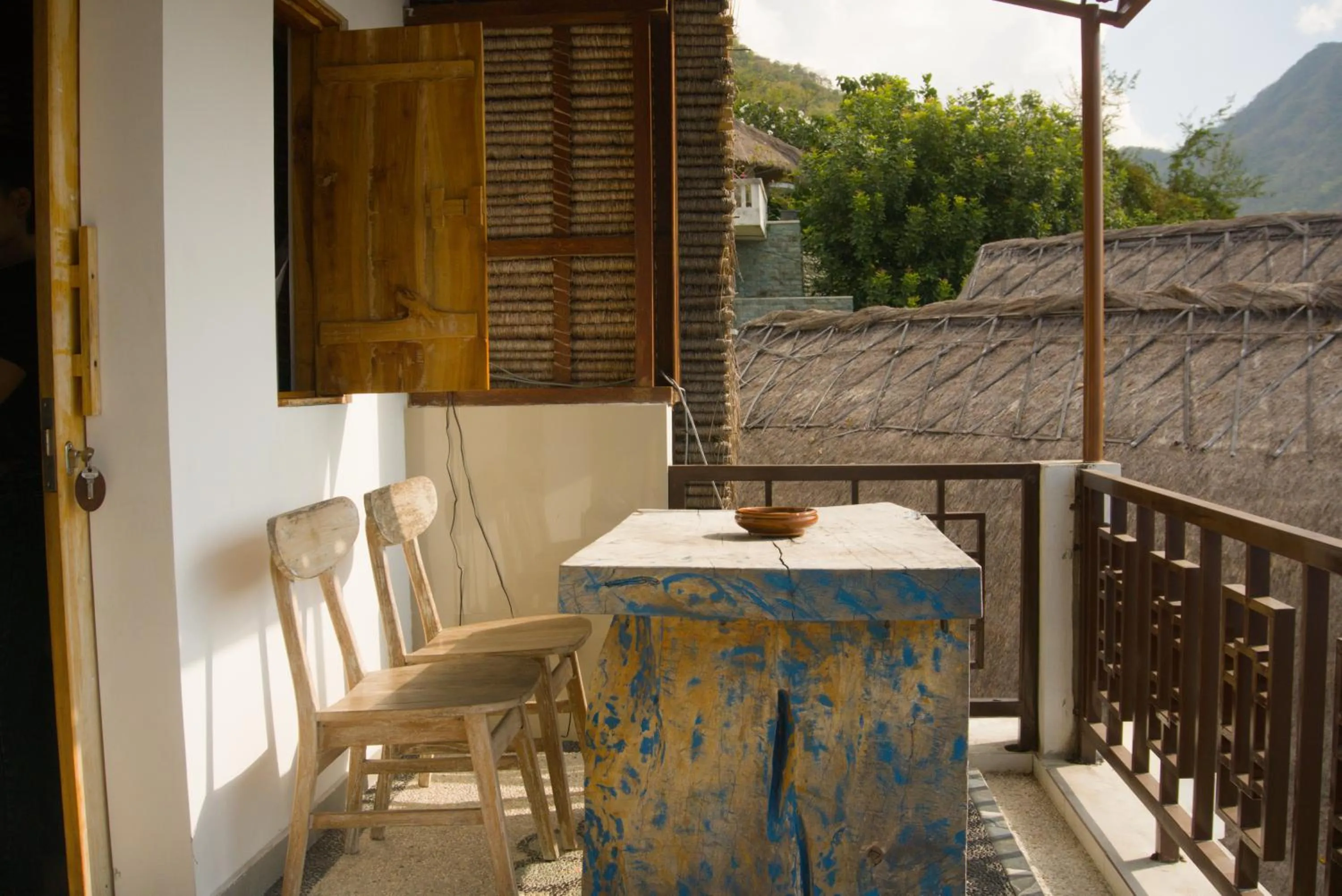 Balcony/Terrace in Kalimaja Amed Villa