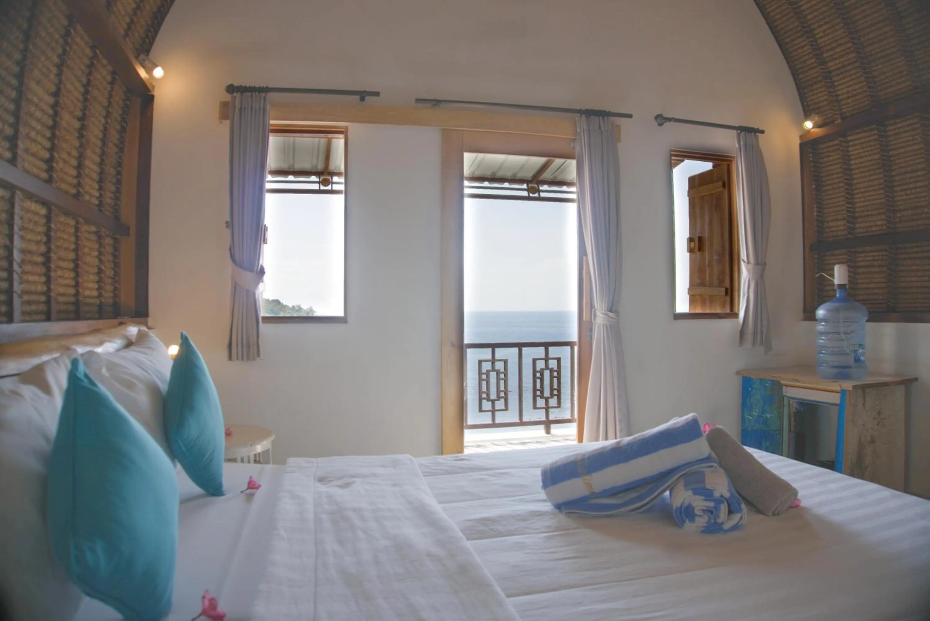 Bedroom, Bed in Kalimaja Amed Villa