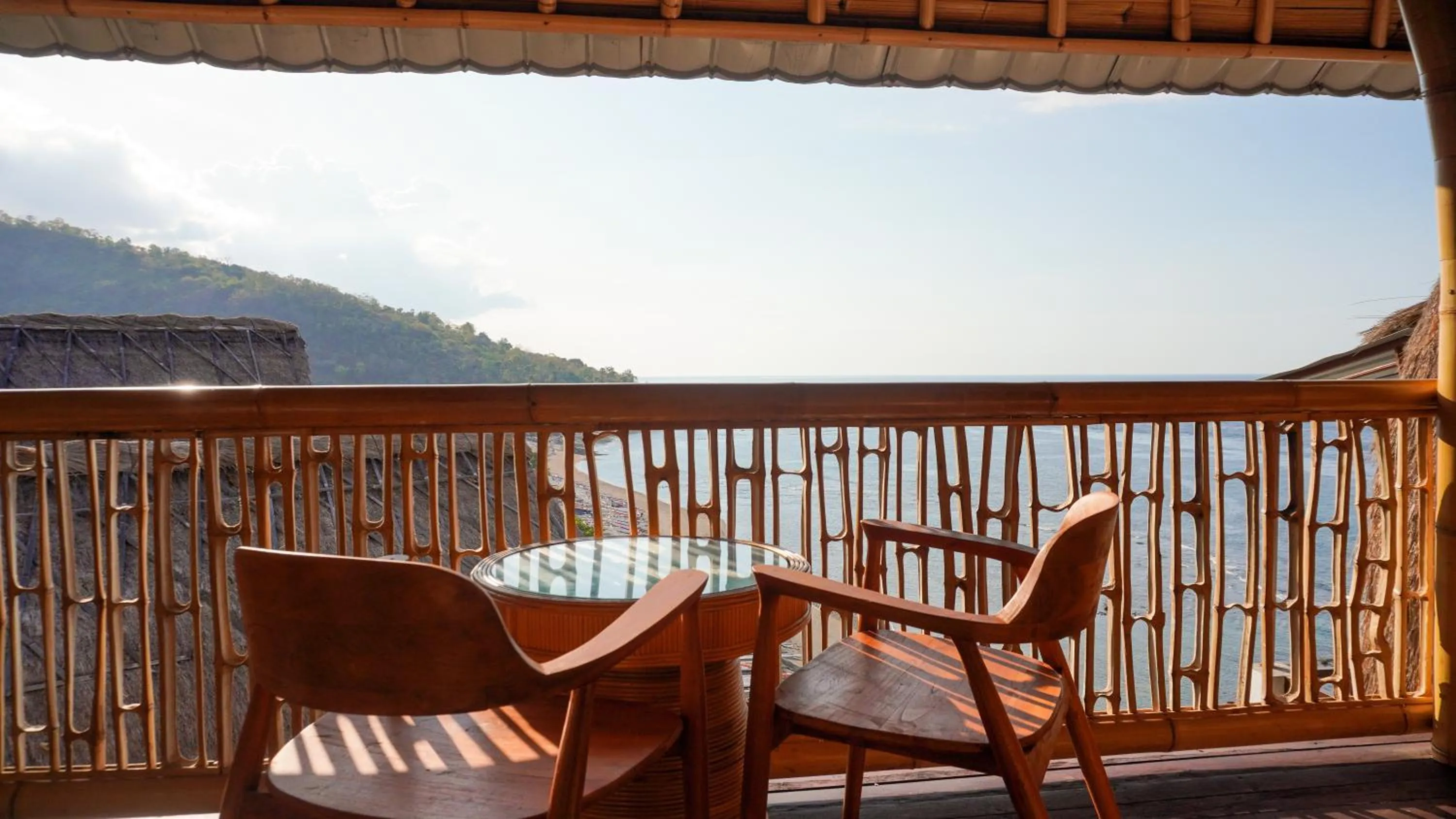 Balcony/Terrace in Kalimaja Amed Villa