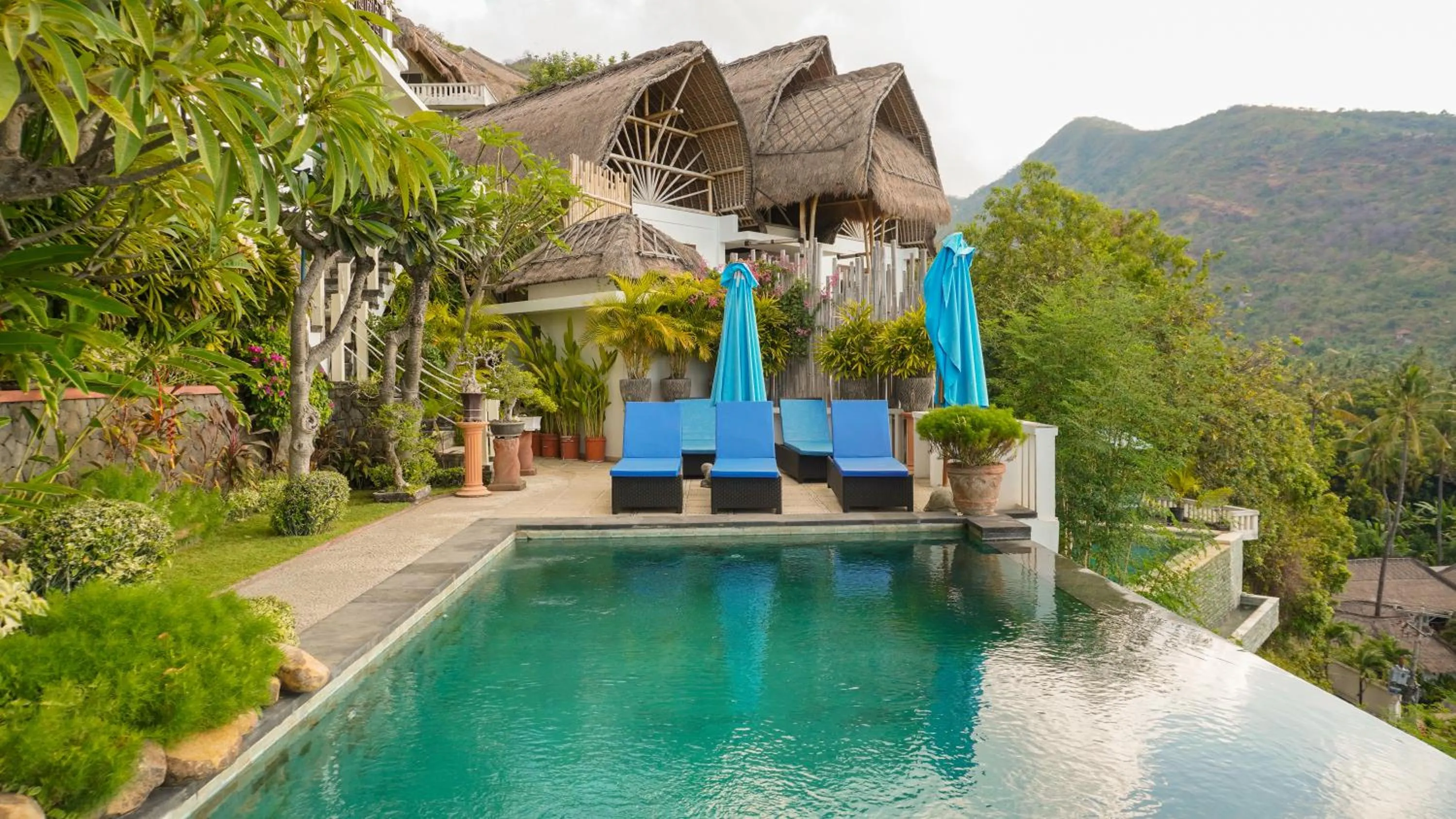 Swimming pool in Kalimaja Amed Villa