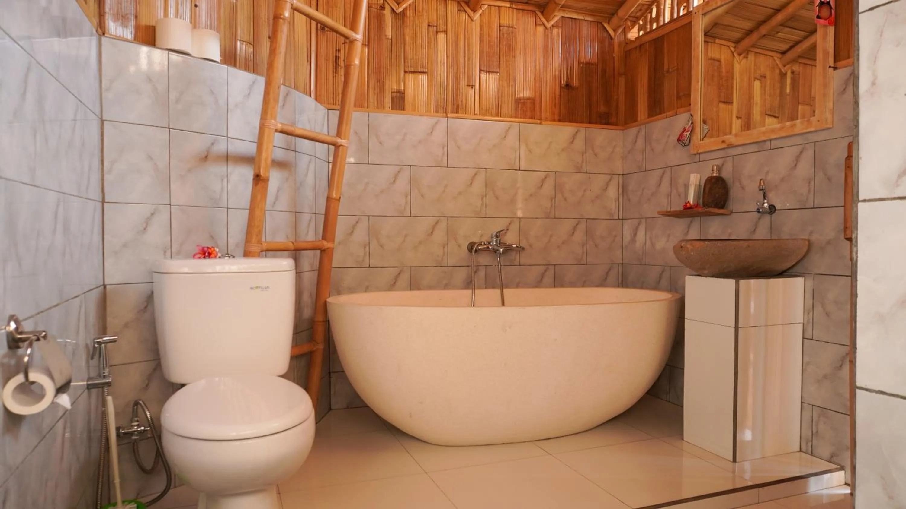 Bathroom in Kalimaja Amed Villa