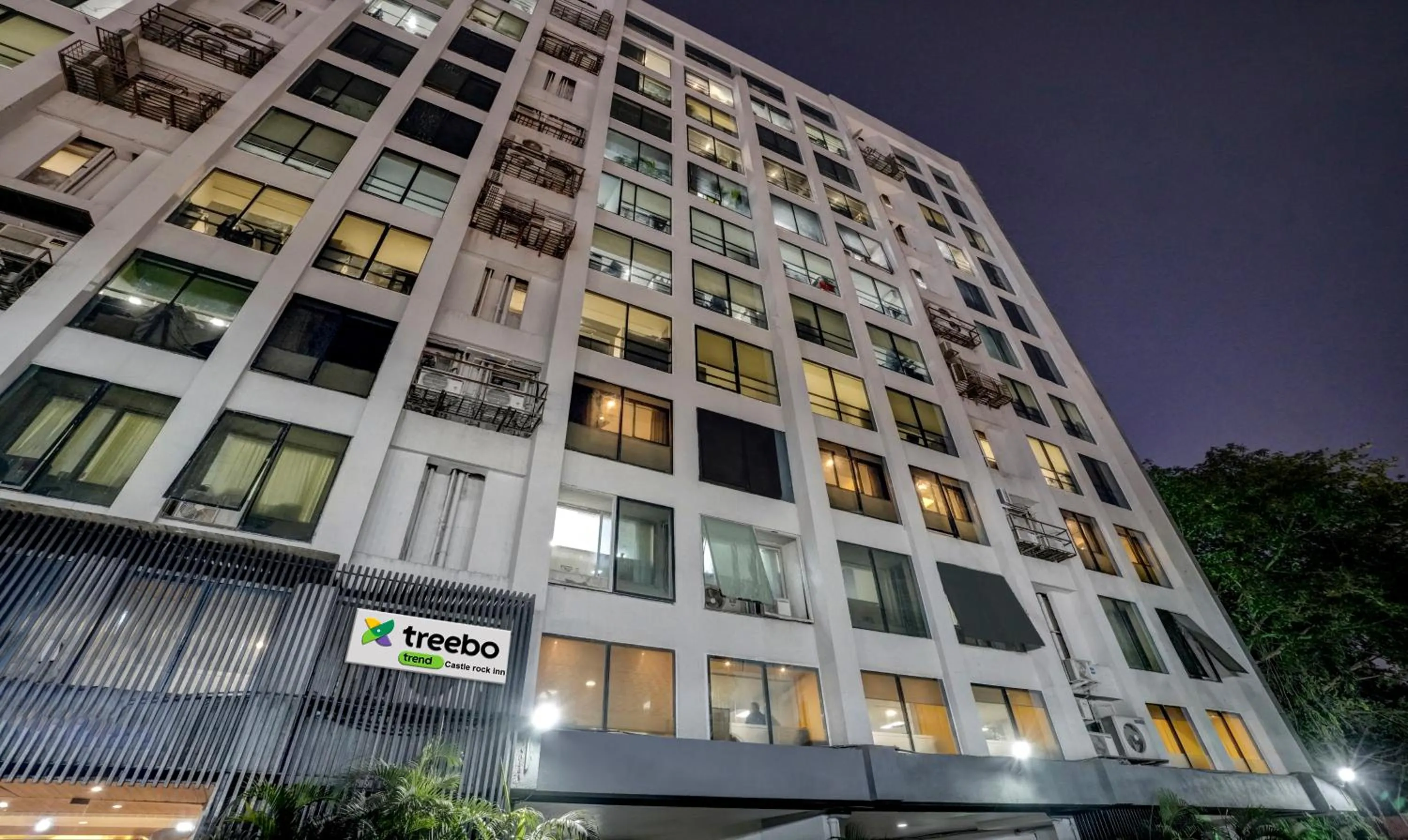 Property building in Treebo Castle Rock Inn