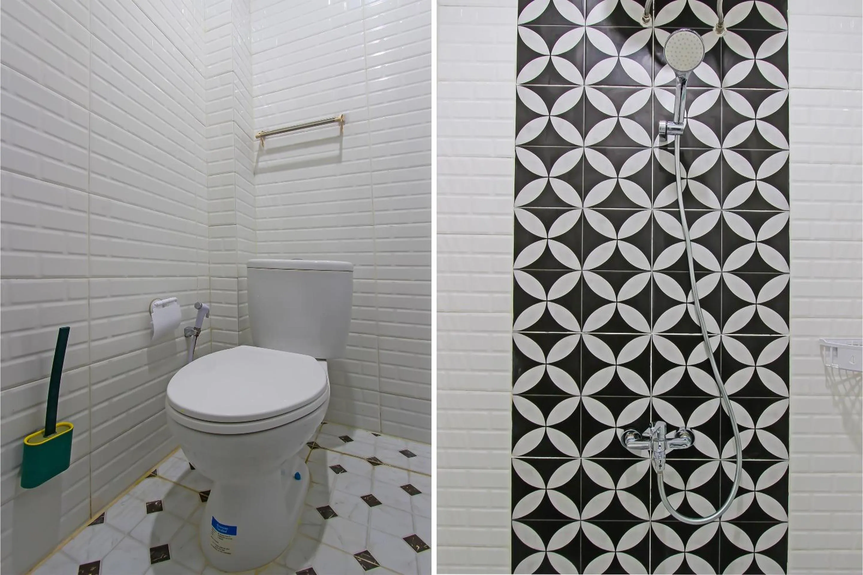 Bathroom in Capital O 92105 A'shanti Inn