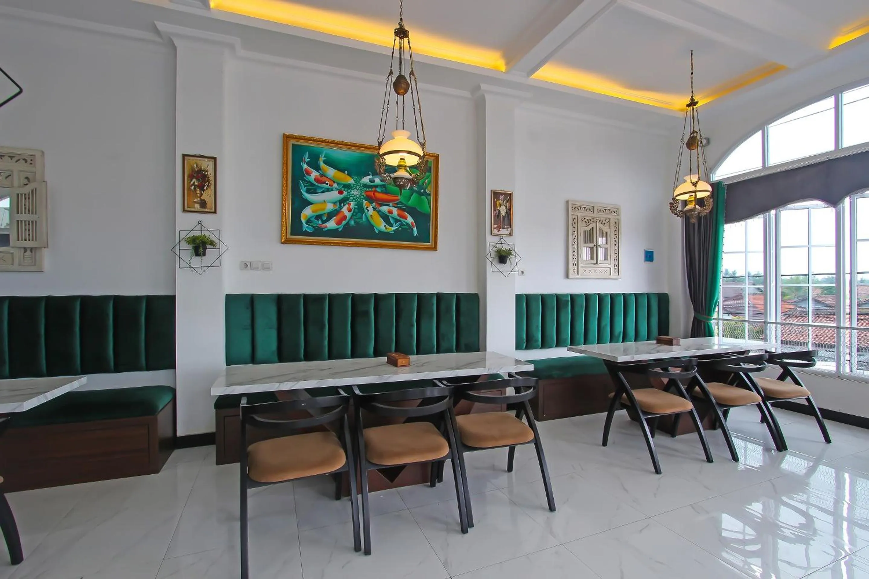 Lobby or reception in Capital O 92105 A'shanti Inn