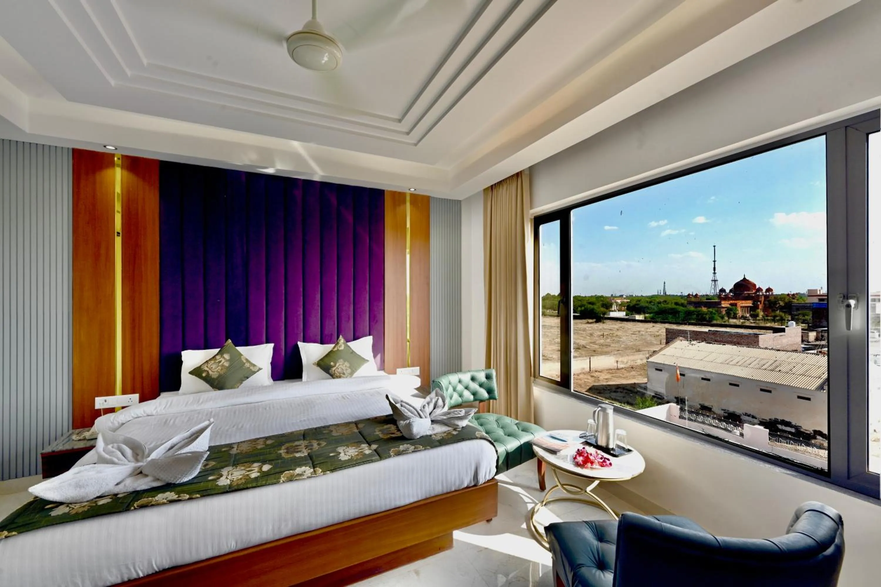 Bed in Hotel Sagar residency