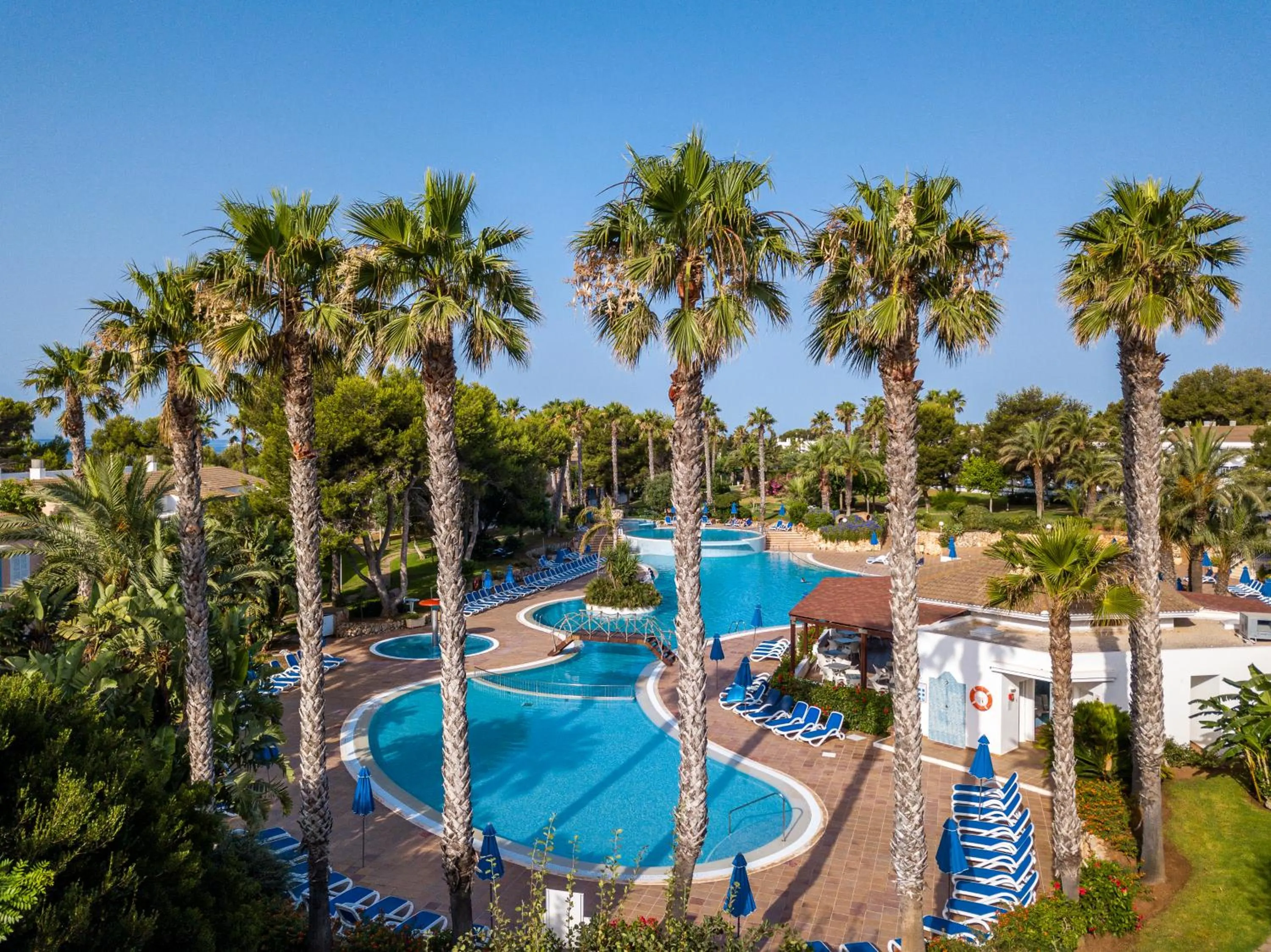 Pool view in Sagitario Princesa Playa
