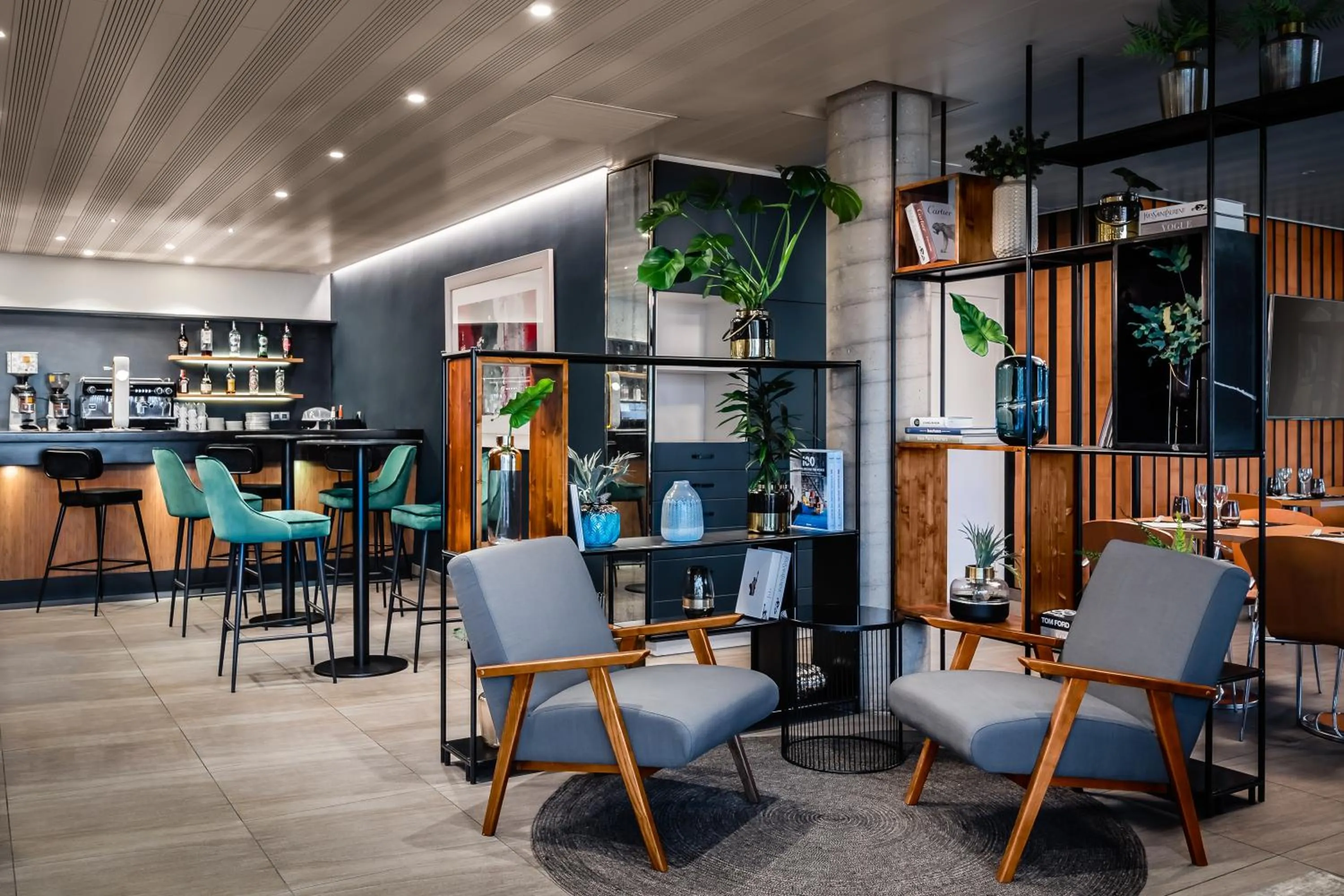 Lounge or bar in Hotel HC*** Mollet Barcelona