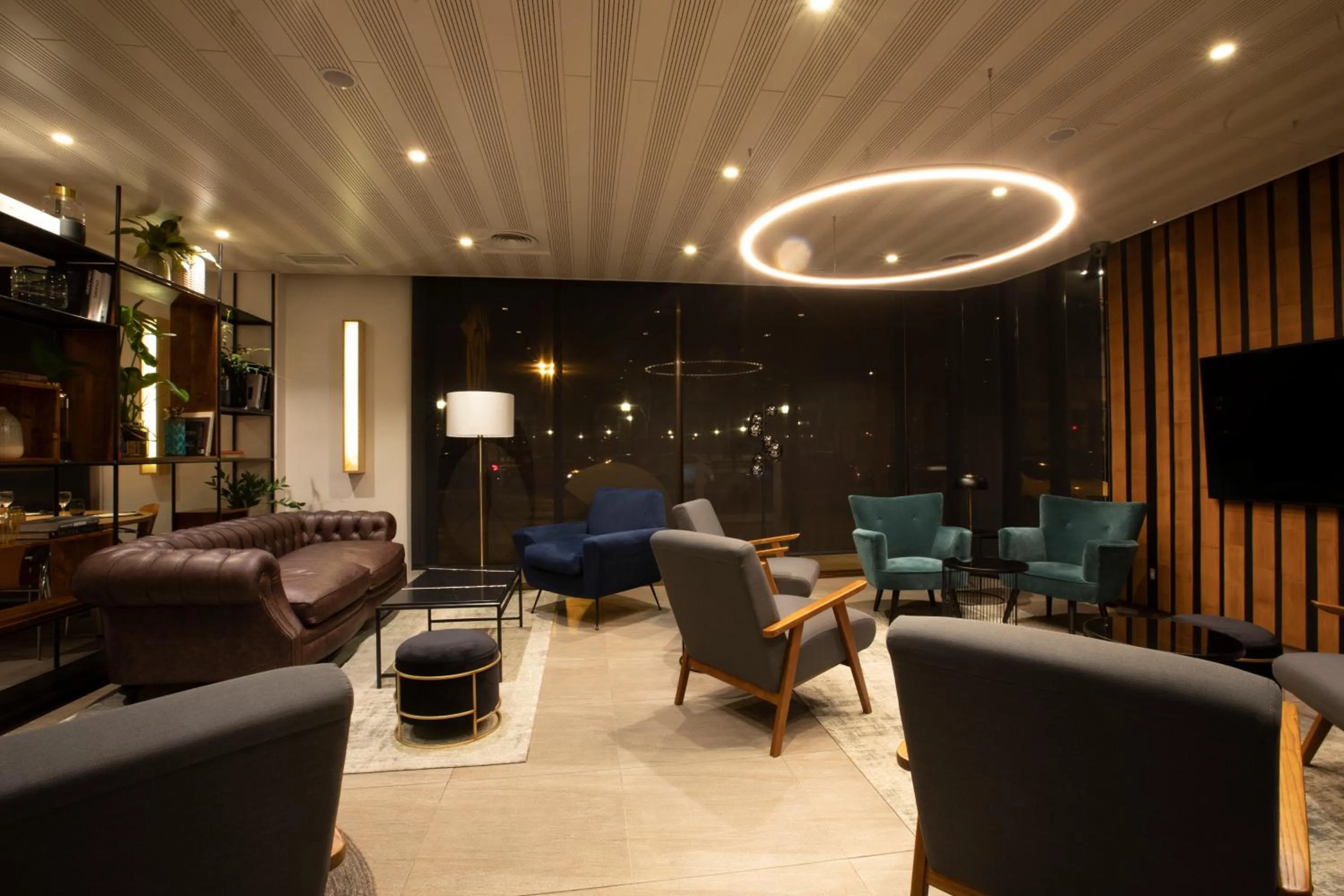 Lounge or bar in Hotel HC*** Mollet Barcelona