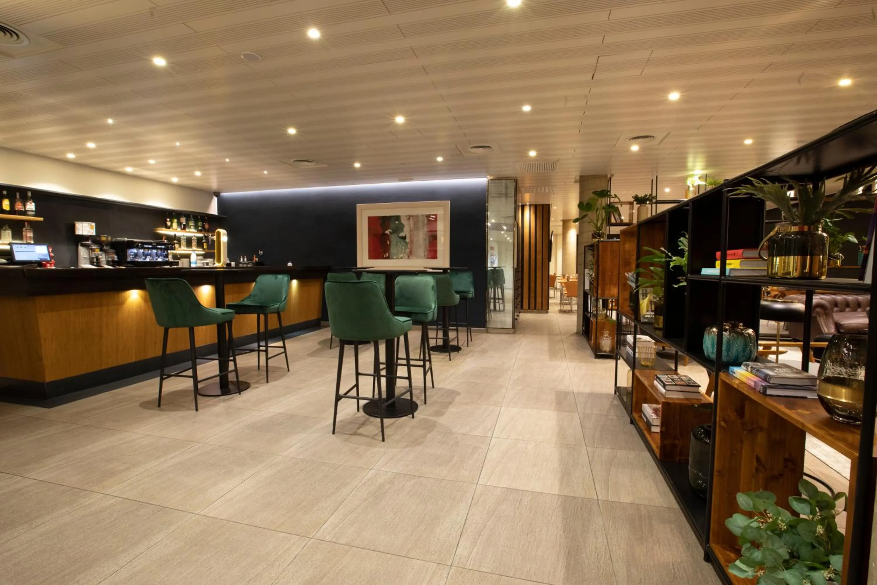 Lounge or bar in Hotel HC*** Mollet Barcelona