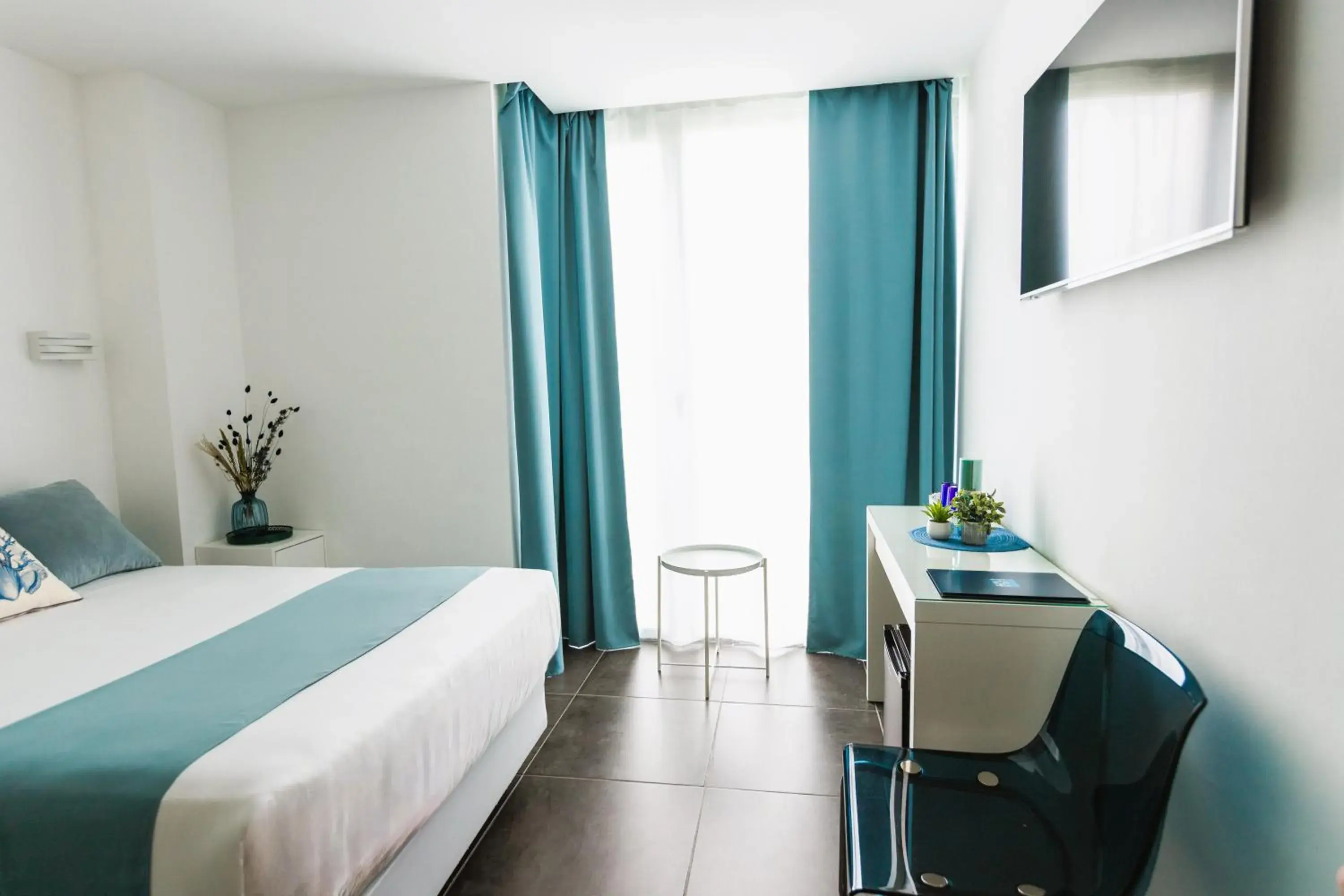 Bed in Hotel 54 Barceloneta Bed in Hotel 54 Barceloneta