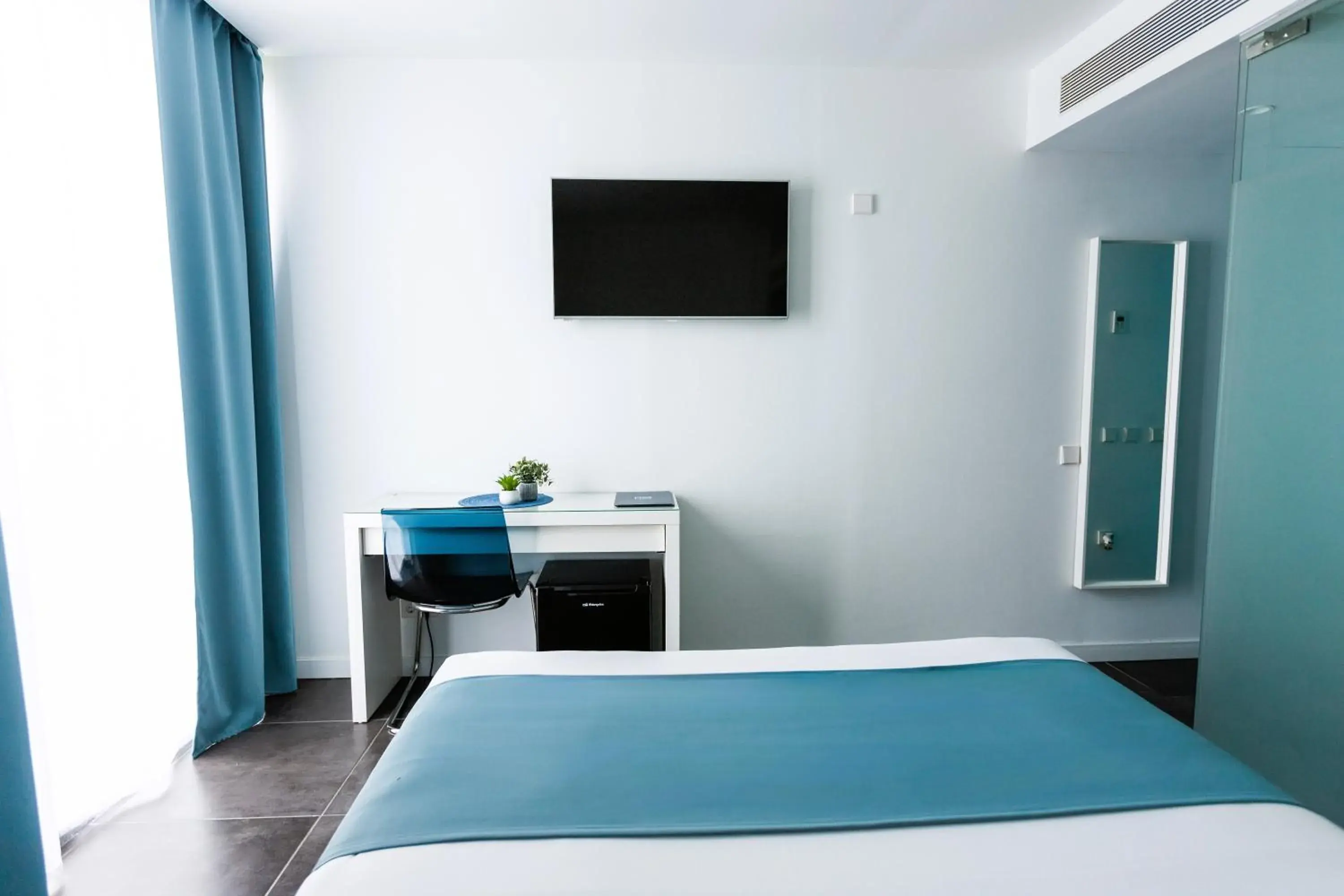 Bed in Hotel 54 Barceloneta Bed in Hotel 54 Barceloneta