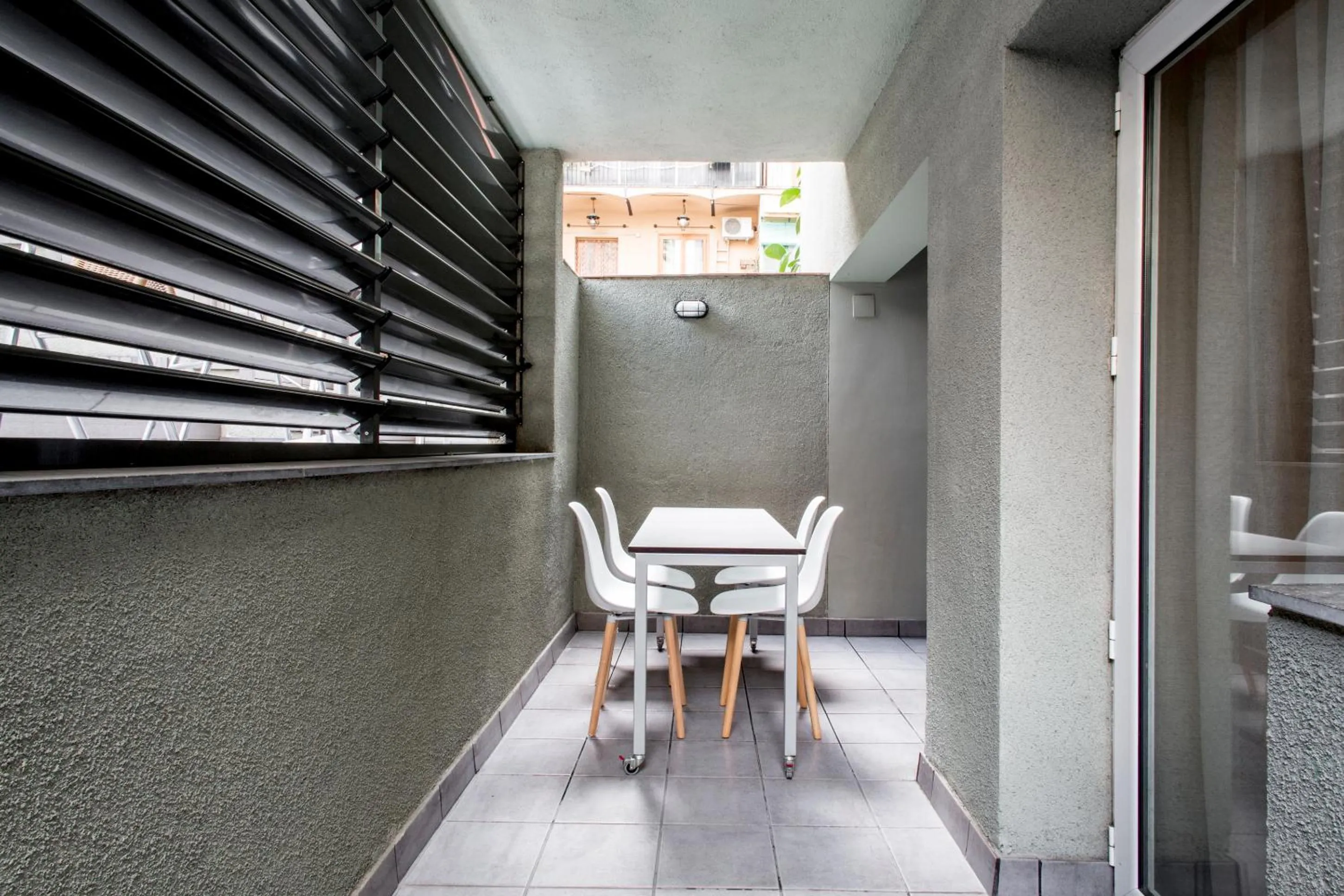Balcony/Terrace in Barcelona Apartment Aramunt