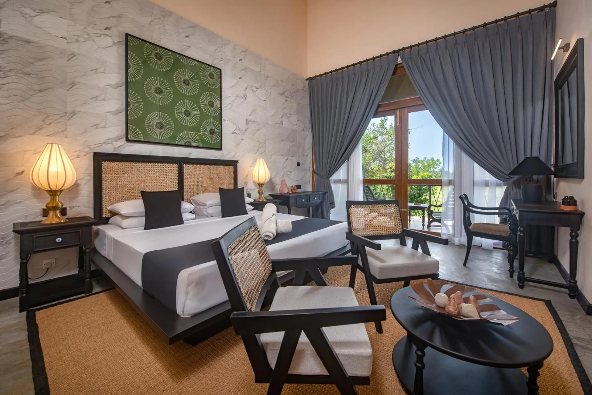 Bed in Ceylon Breeze Sigiriya