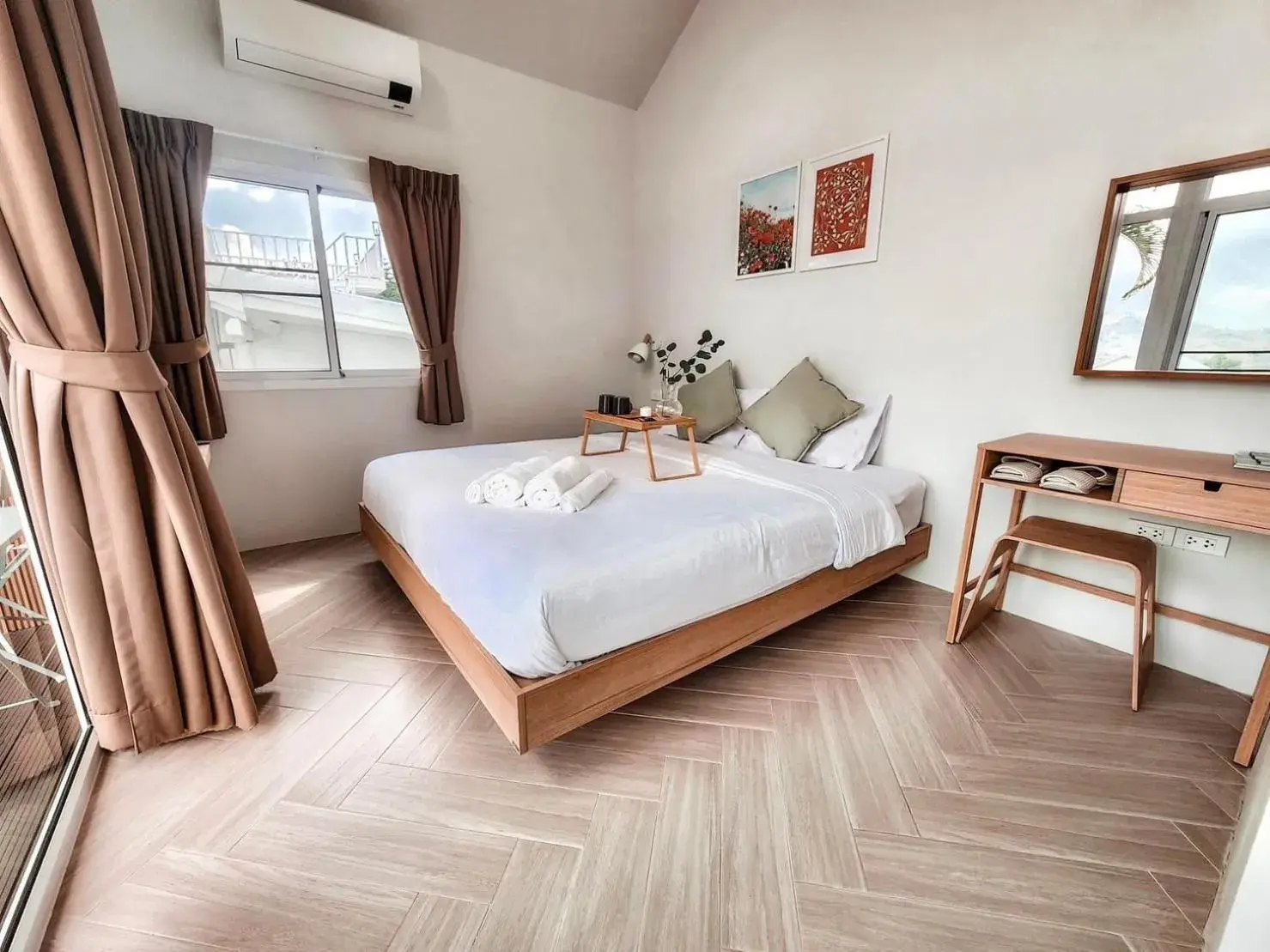 Photo of the whole room, Bed in Serene Khaokho Photo of the whole room, Bed in Serene Khaokho