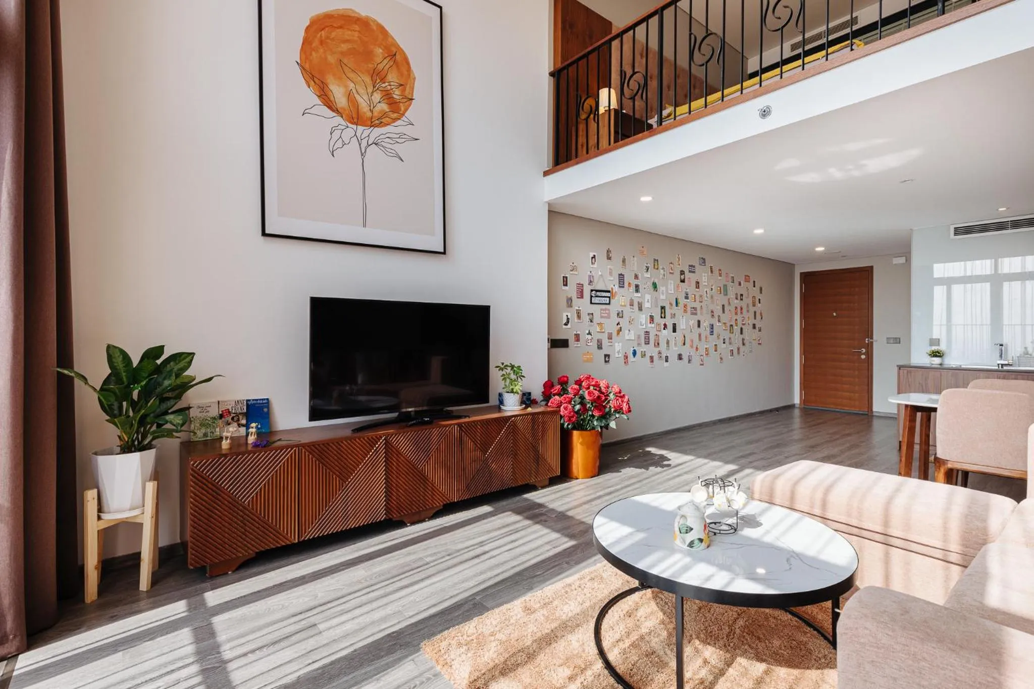 Living room in Muse Hanoi PentStudio West Lake