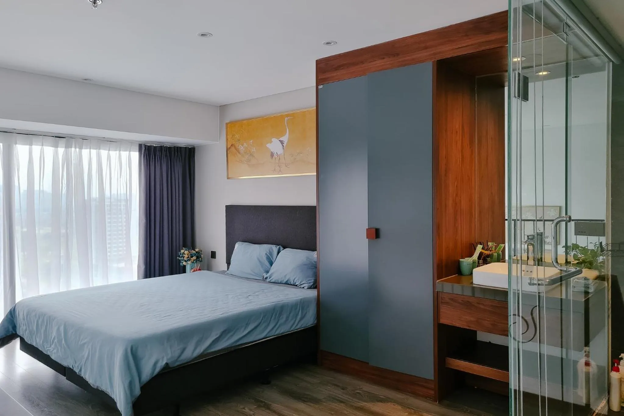 Bed in Muse Hanoi PentStudio West Lake