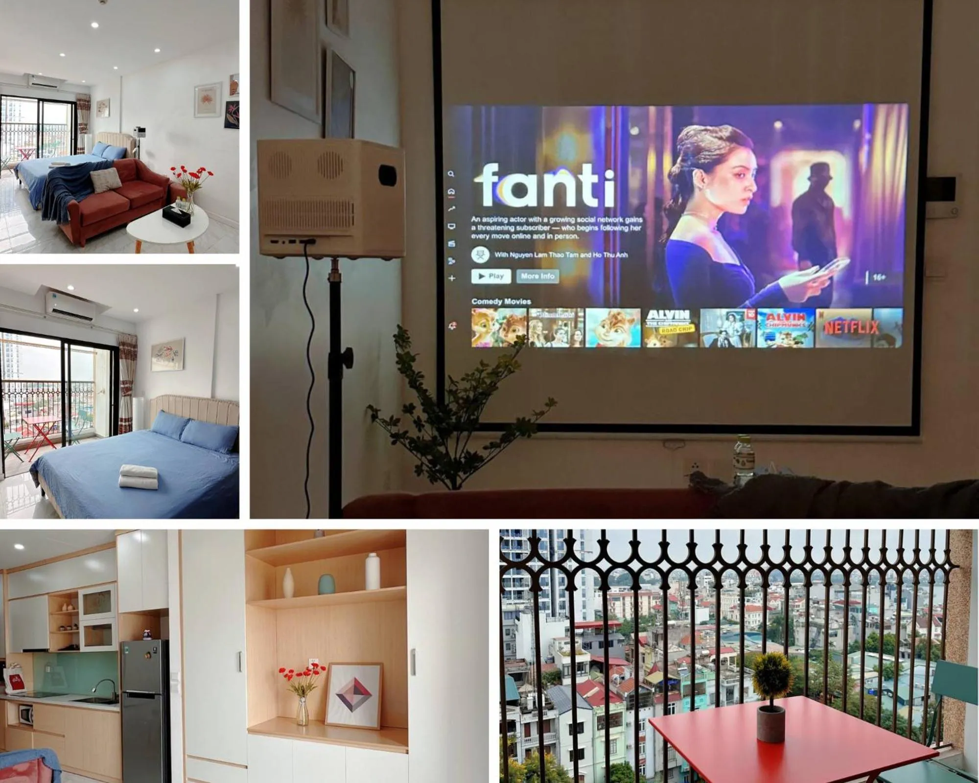 Living room in Muse Hanoi Lake View Luxury Apartment - D' Eldorado