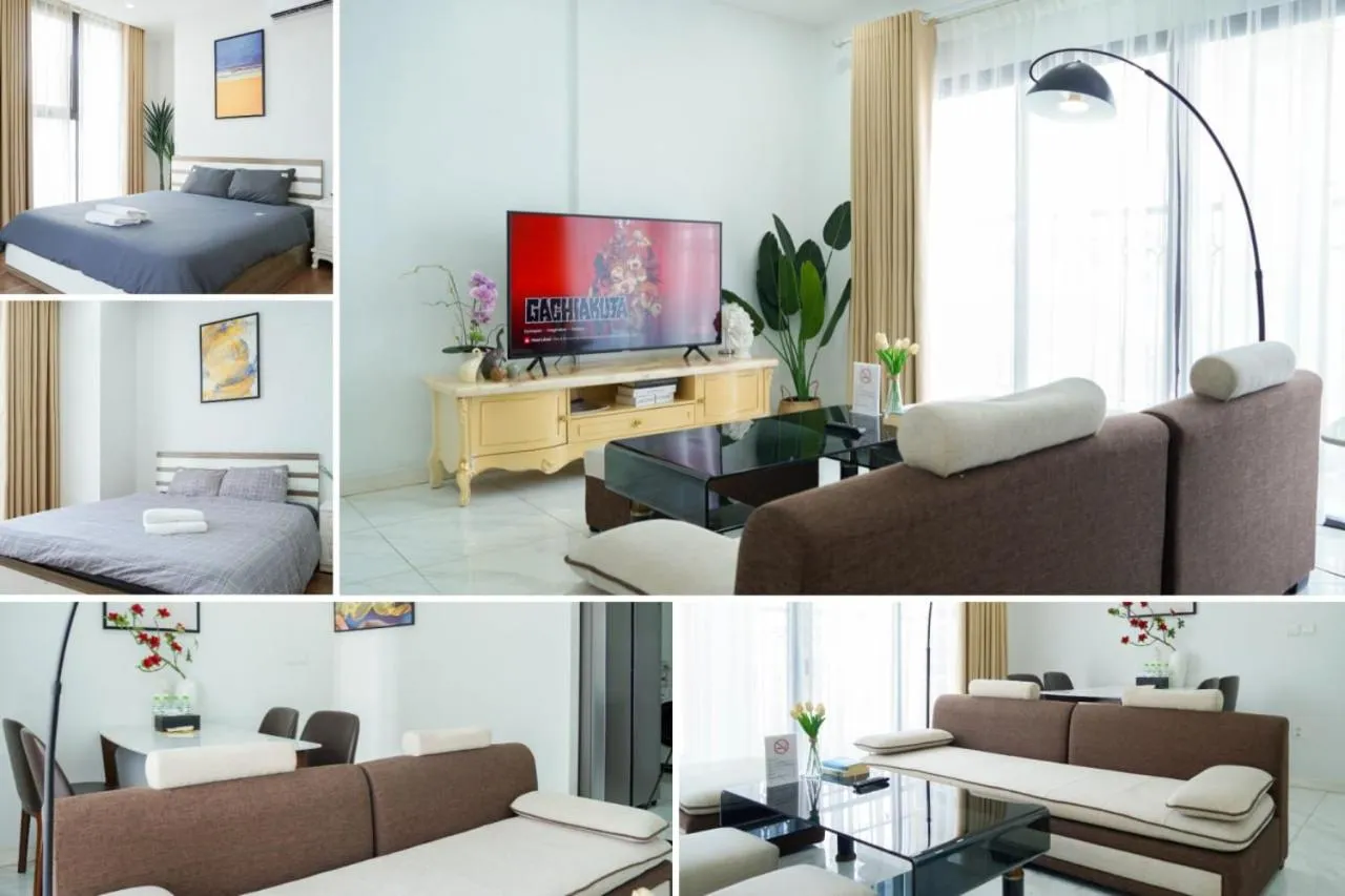 Bed in Muse Hanoi Lake View Luxury Apartment - D' Eldorado