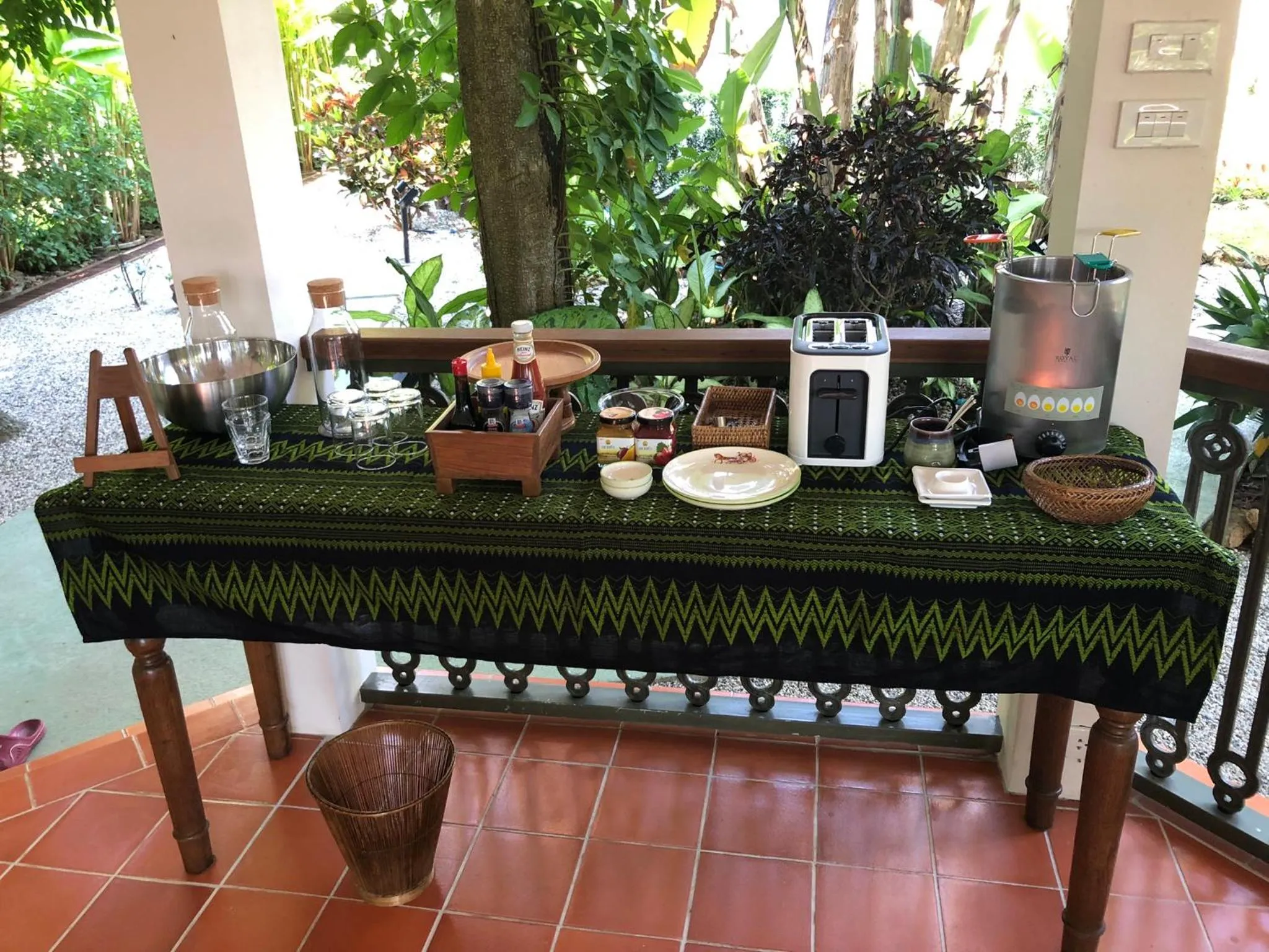 Breakfast in Home of Dusita