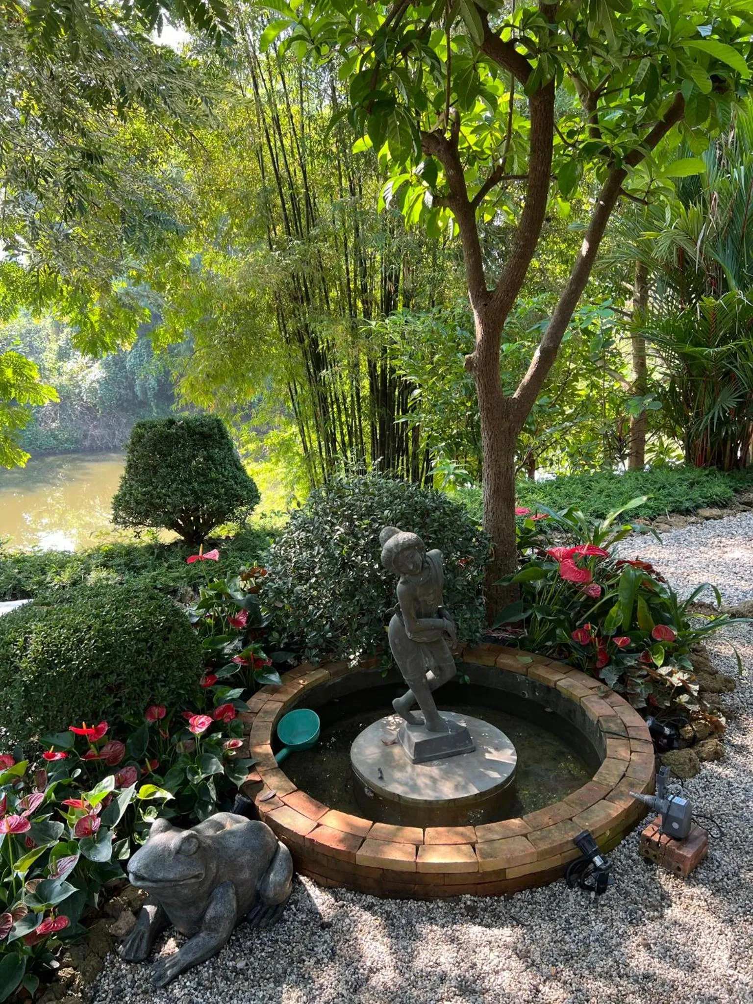 Garden in Home of Dusita