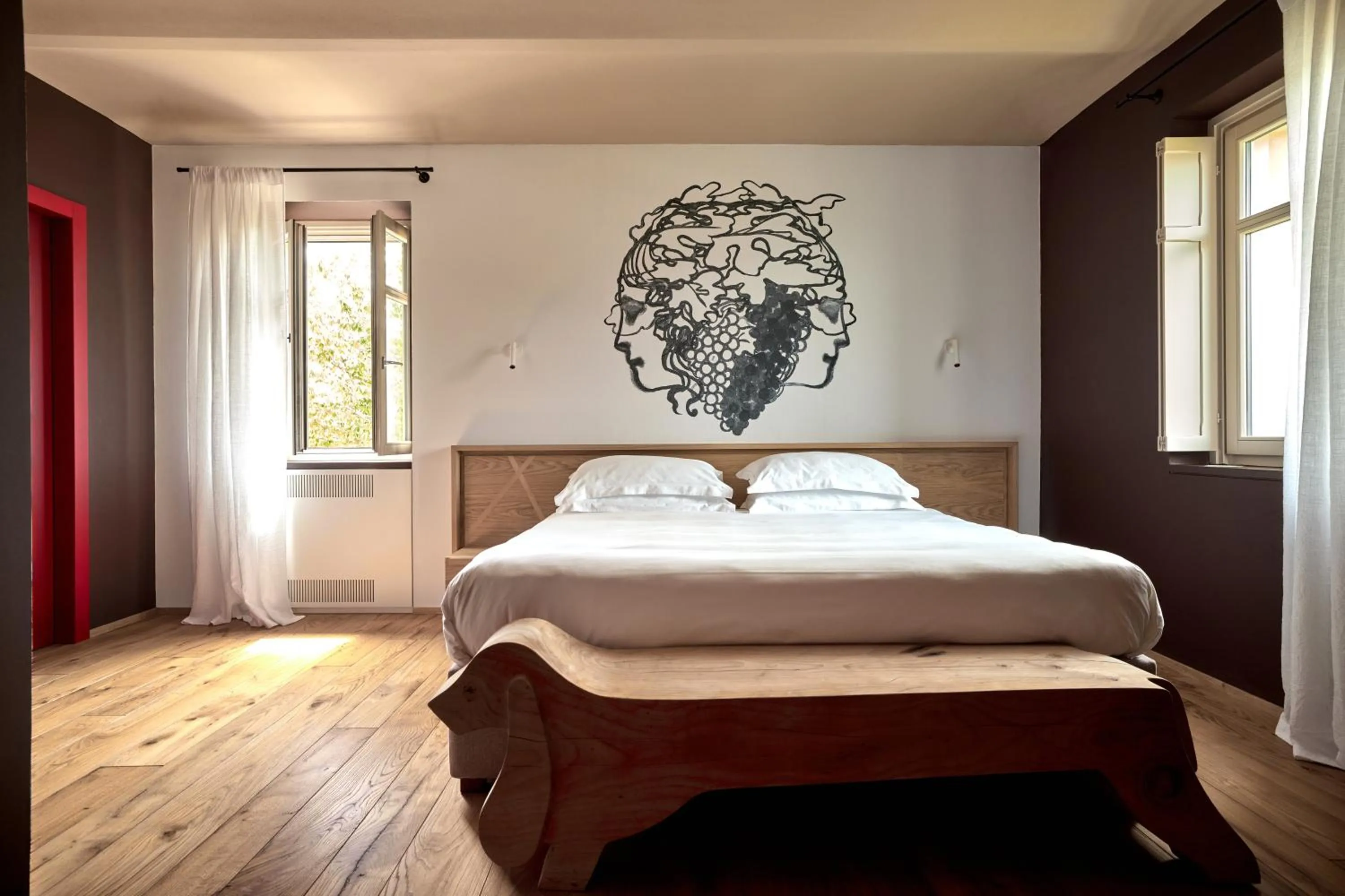 Bedroom, Bed in Le Marne Relais - Small Luxury Hotels of the World