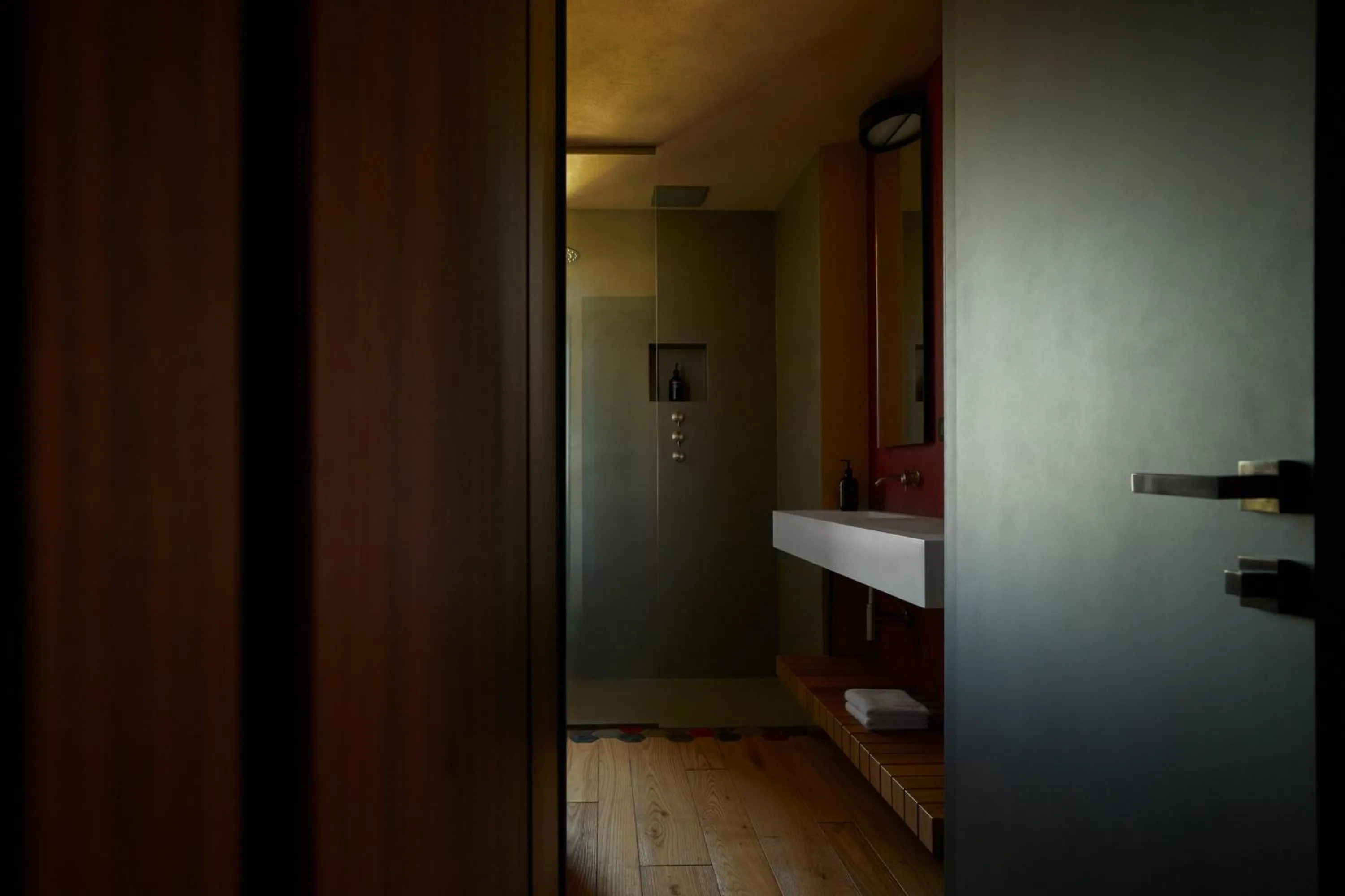 Bathroom, Bed in Le Marne Relais - Small Luxury Hotels of the World